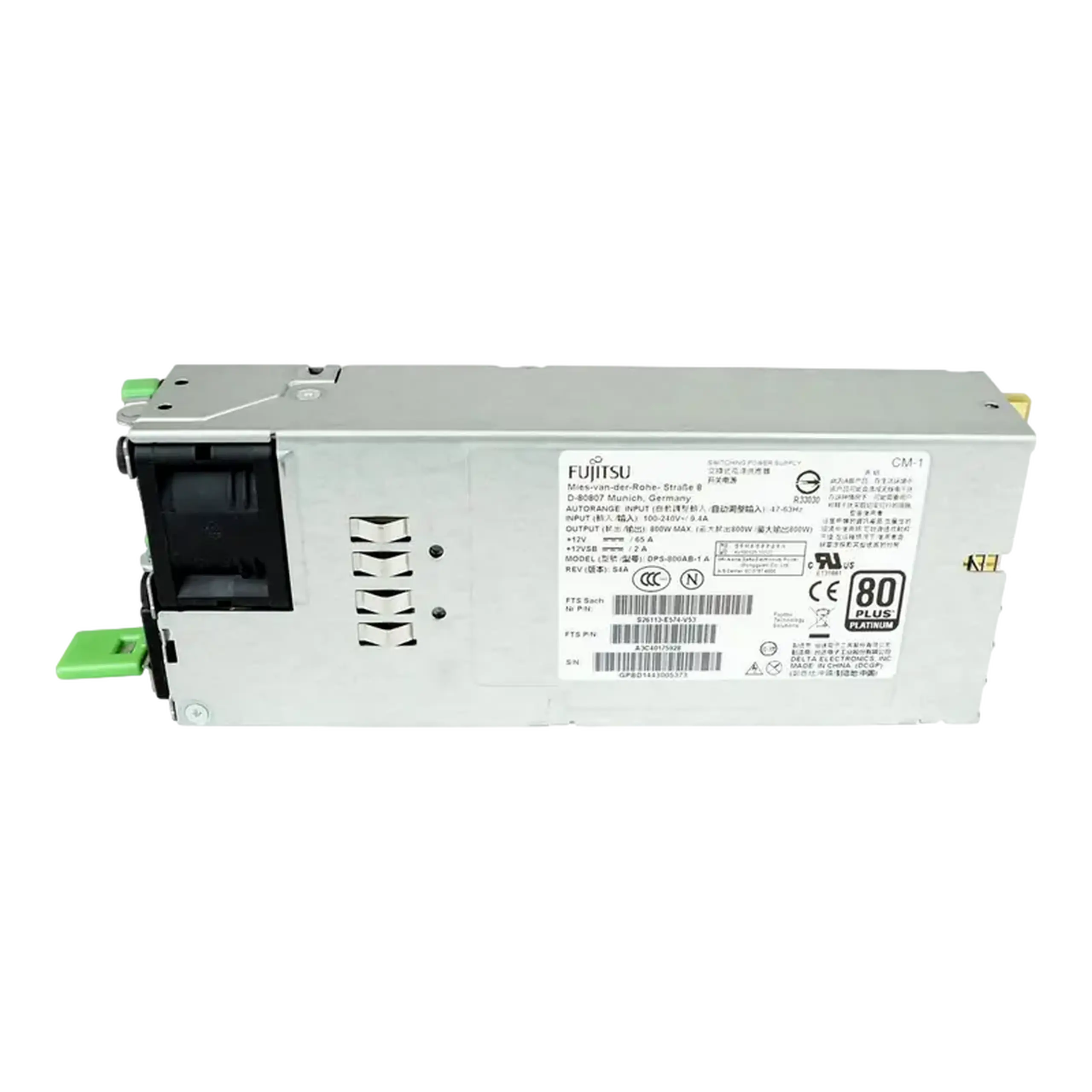 PSU modular Fujitsu S26113-F574-L13, 800W Platină