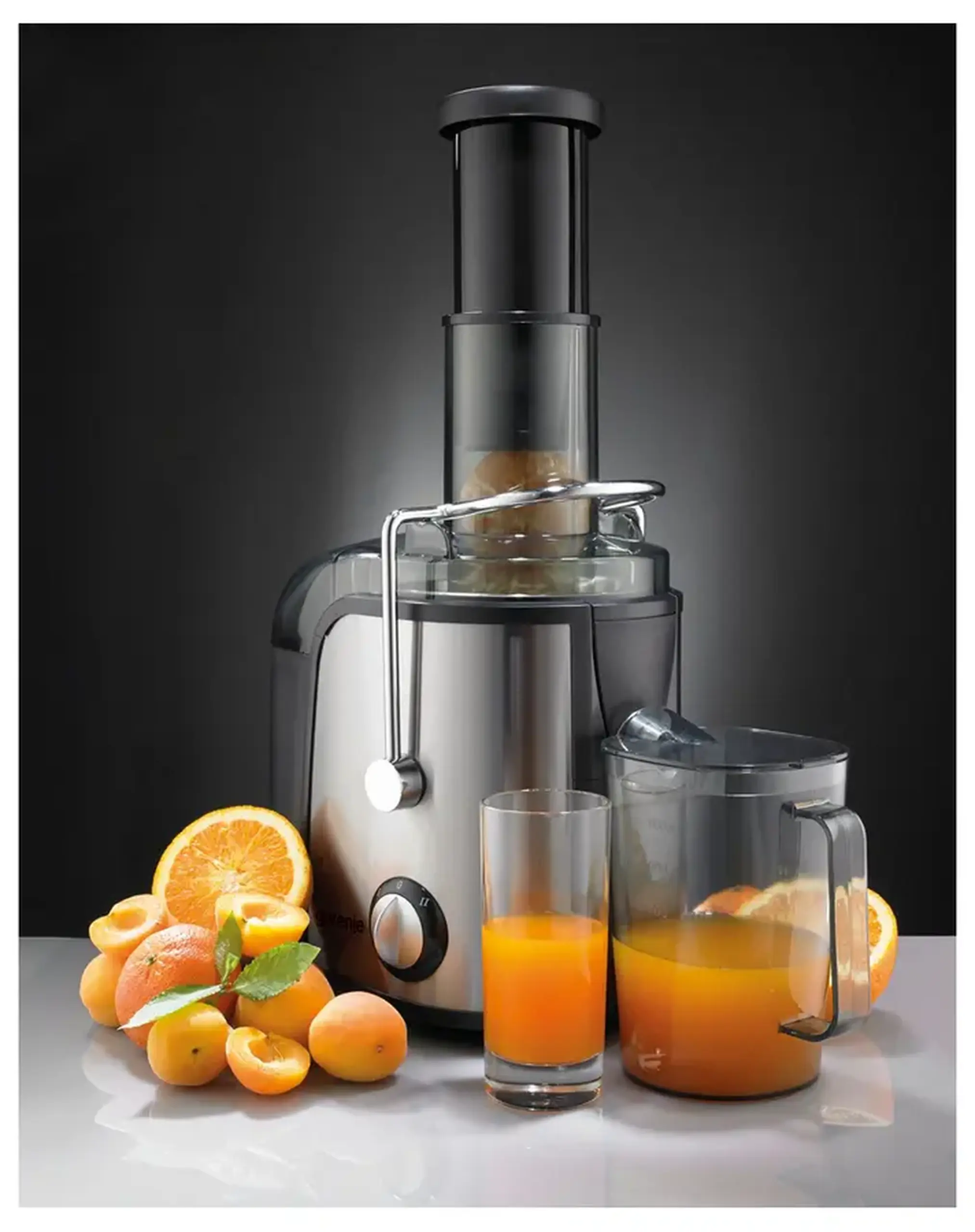 Storcător de fructe și legume Gorenje JC805EII, Negru