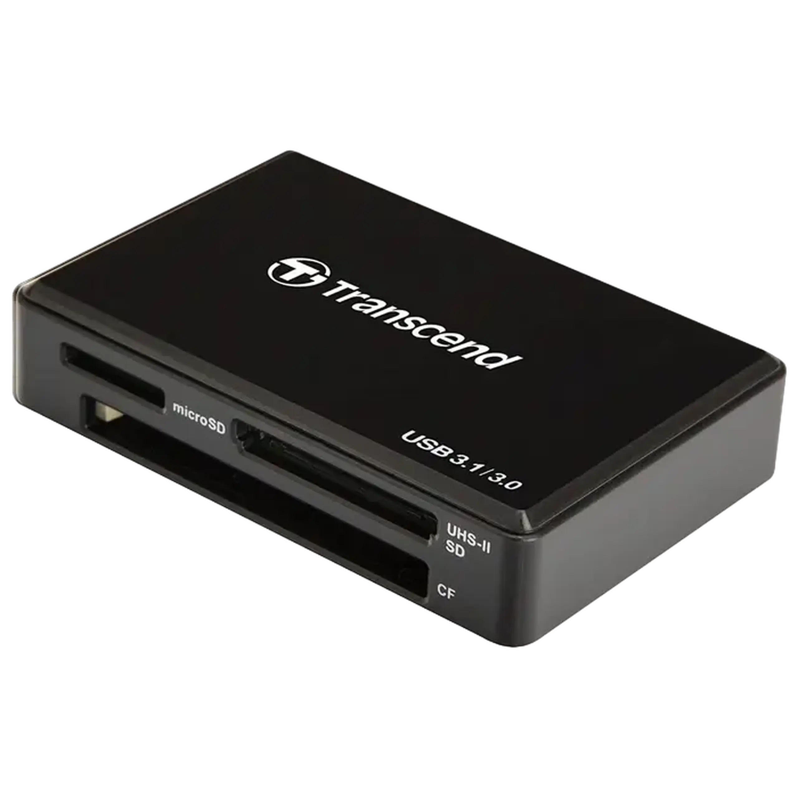 Cititor de carduri Transcend TS-RDF9, micro-USB, USB Type-A, Negru