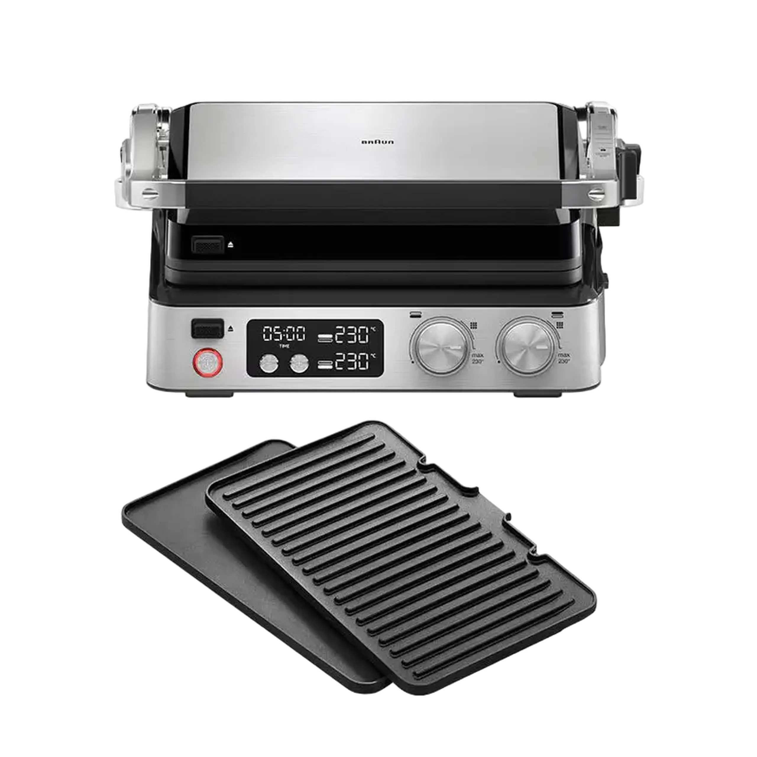 Grătar electric Braun CG 7040, 2000W, Negru