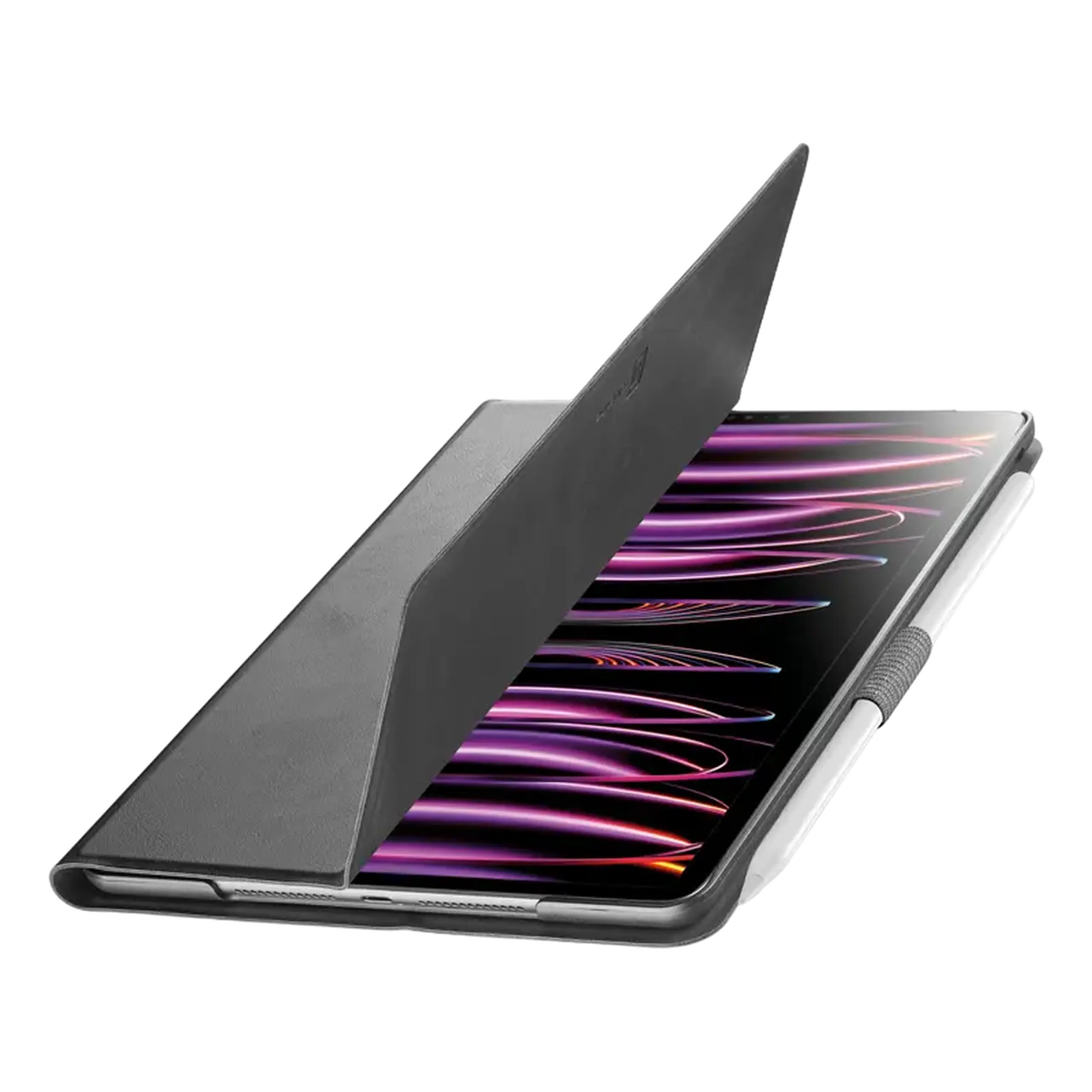 Husă pentru tabletă Cellularline Folio - iPad Pro 12.9" (2024), Negru