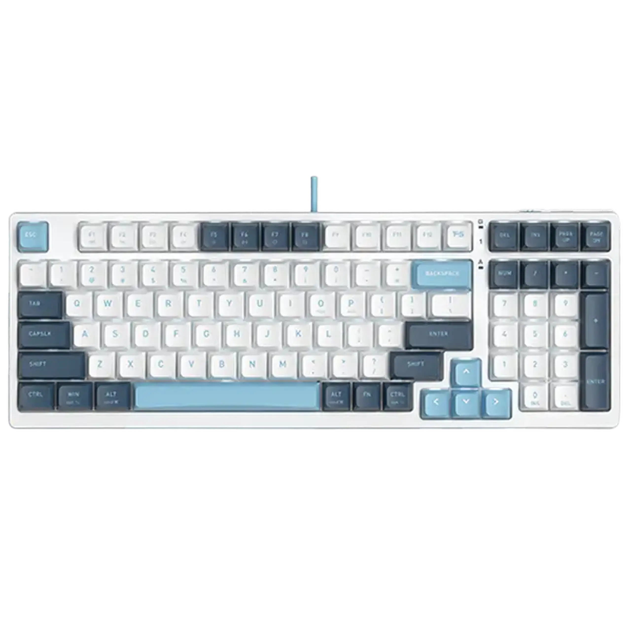Tastatură A4Tech FS300, Cu fir, Panda Snowboarding