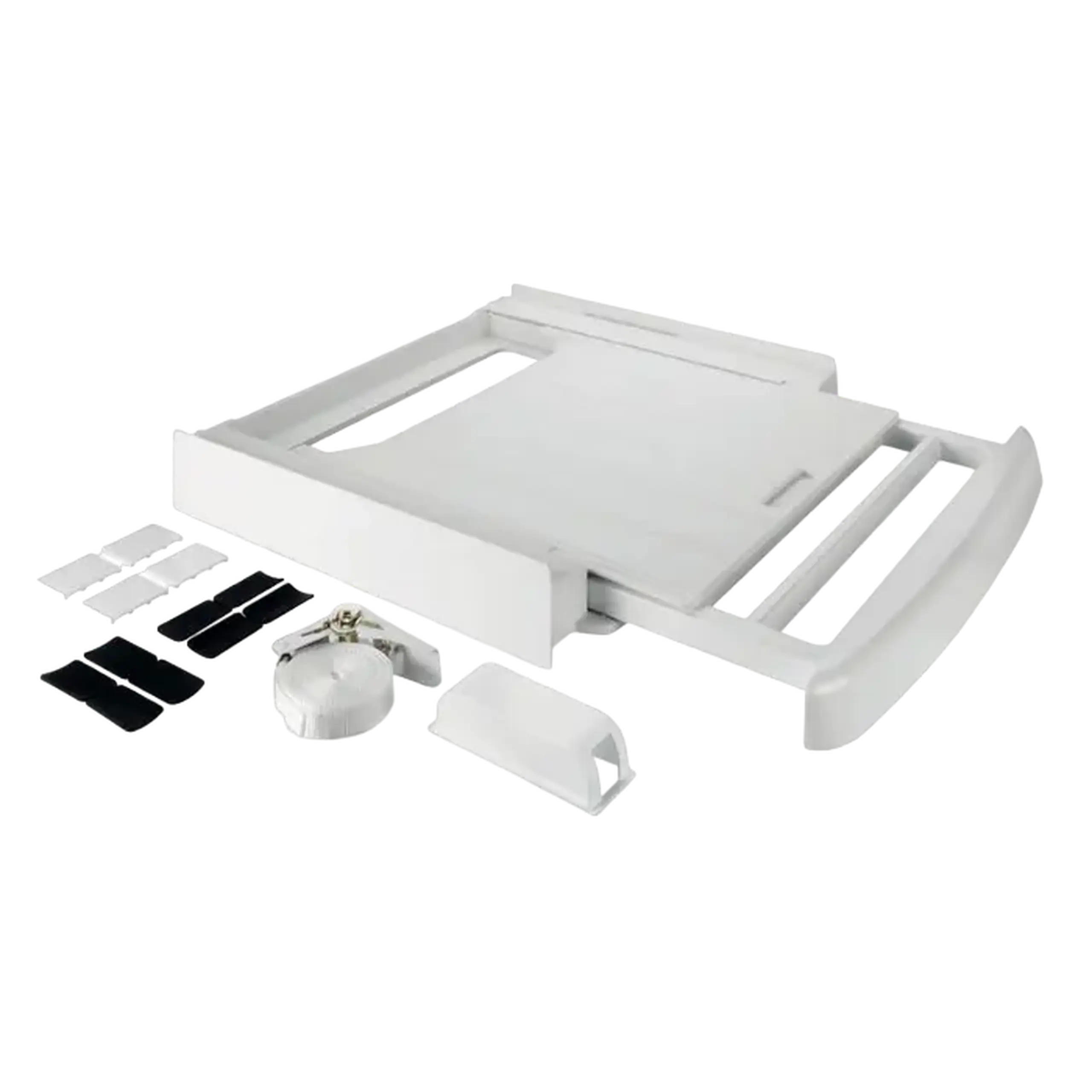 Kit montare verticala pentru uscatoare Whirlpool Wpro 484000008545, Alb