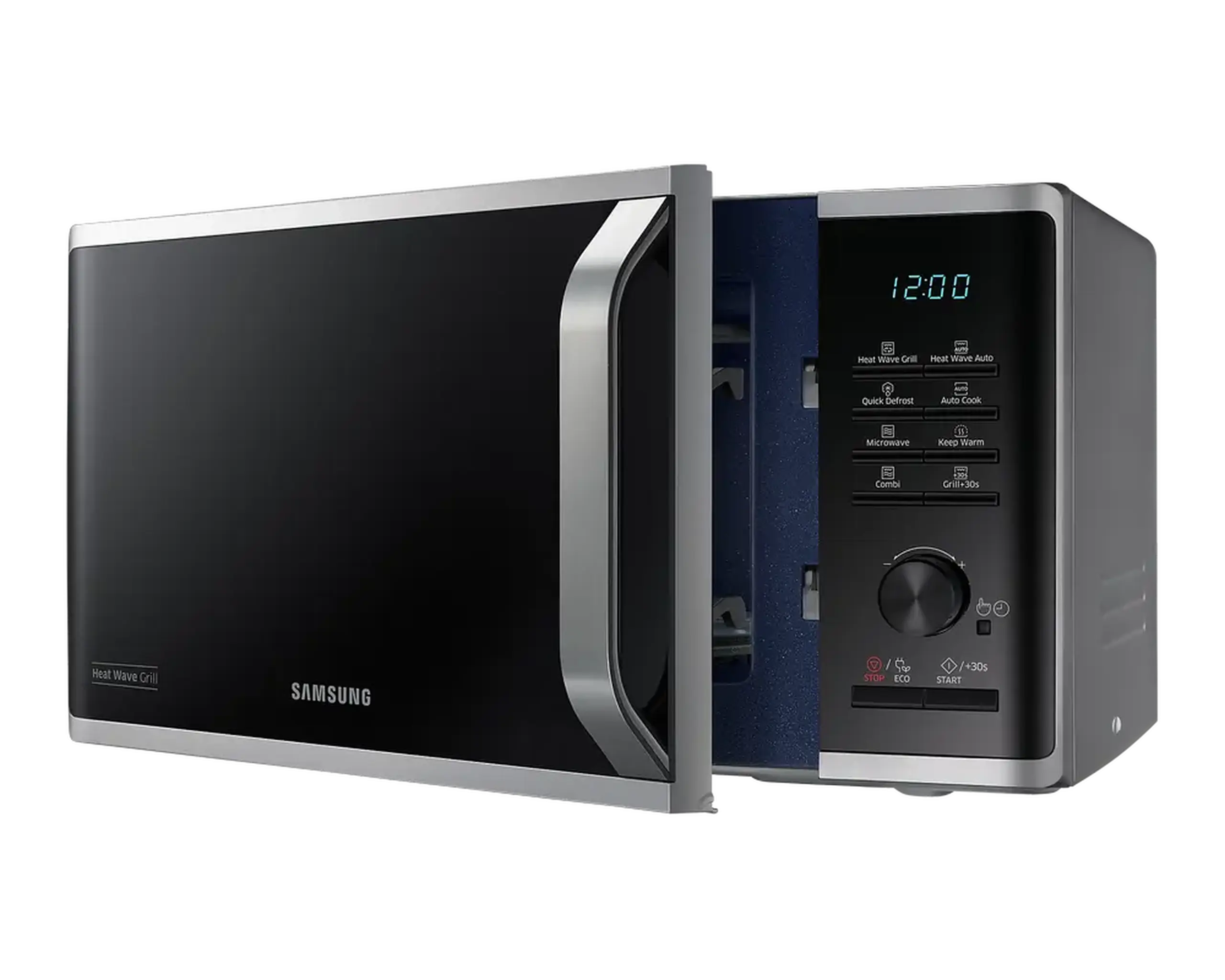 Cuptor cu microunde Samsung MG23K3575AS/OL, Argintiu