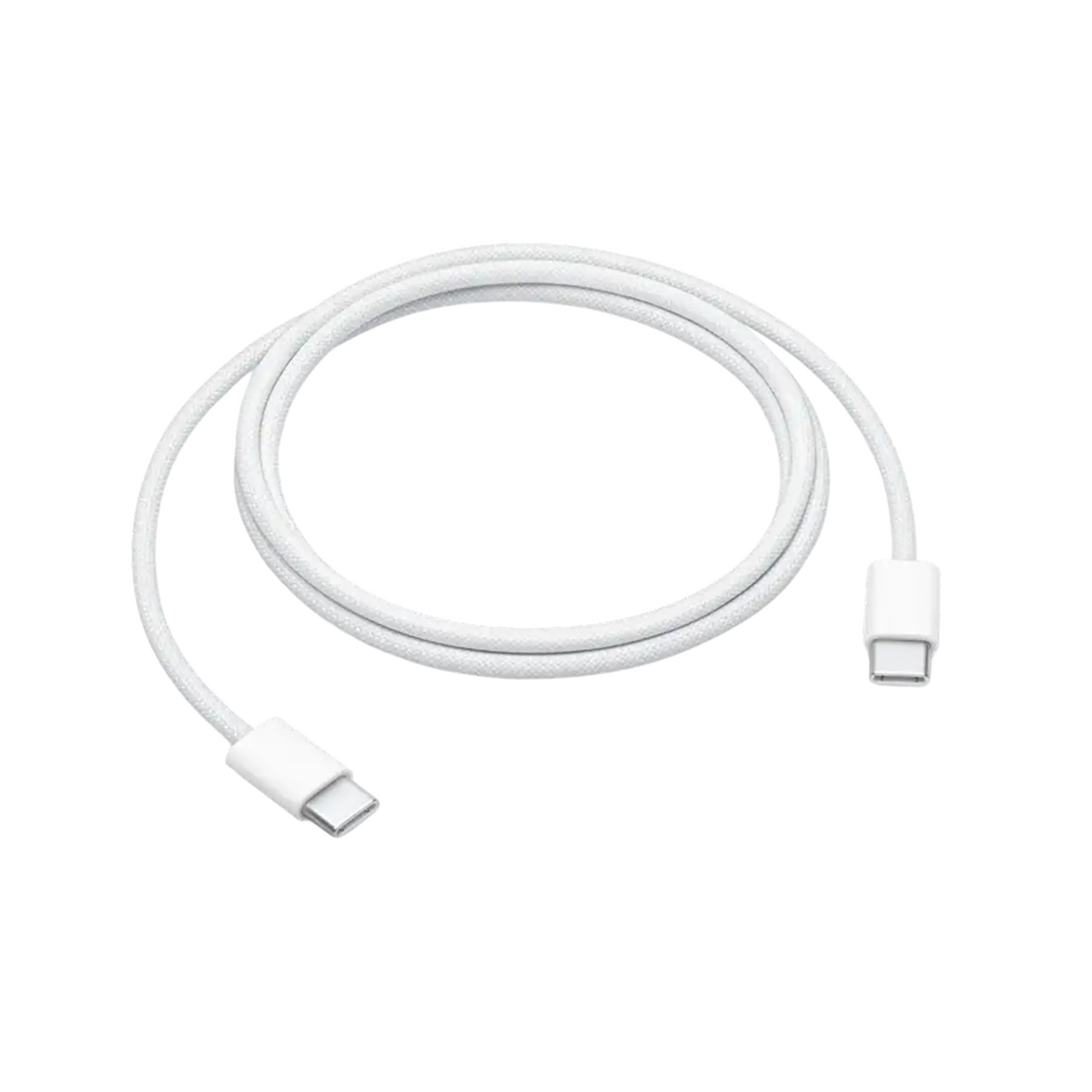 Cablu de încărcare și date Apple MW493ZM/A, USB Type-C (F)/USB Type-C (F), 1m, Alb
