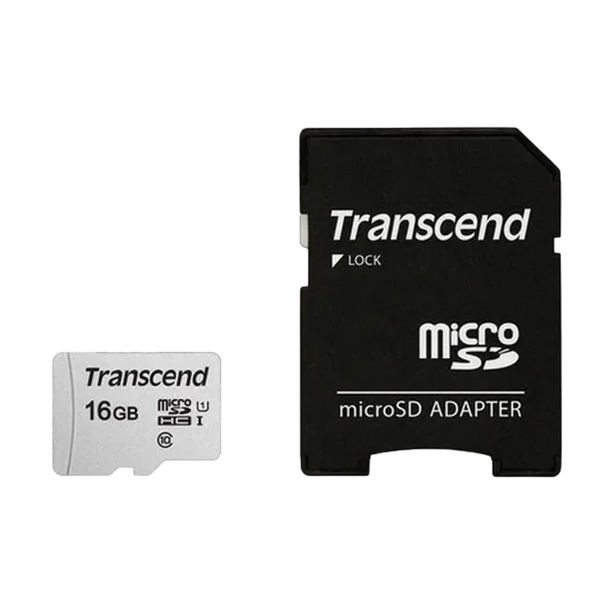Card de Memorie Transcend microSDHC 300S, 16GB (TS16GUSD300S-A)