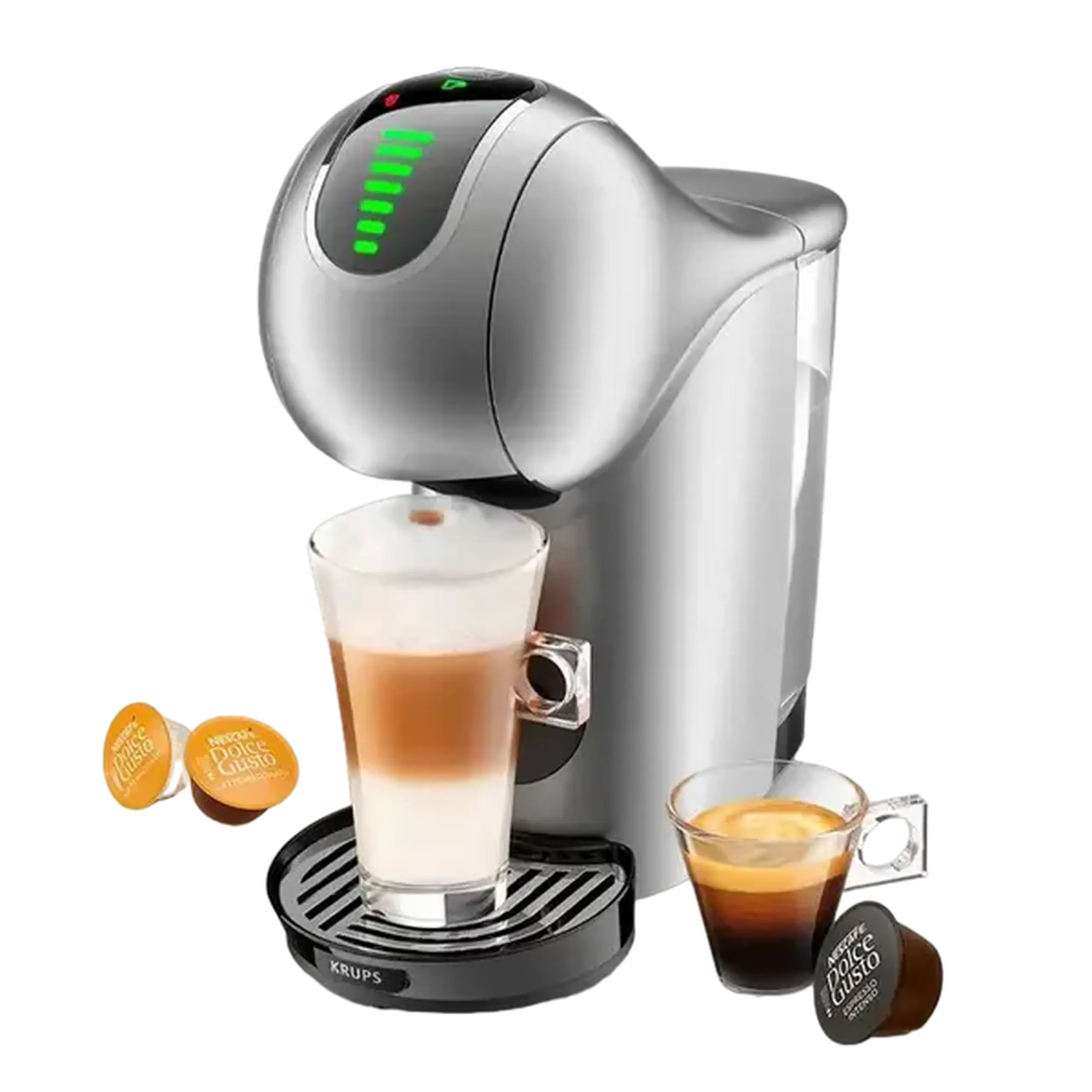 Cafetieră cu capsule Krups KP440E10, 1500W, Argintiu