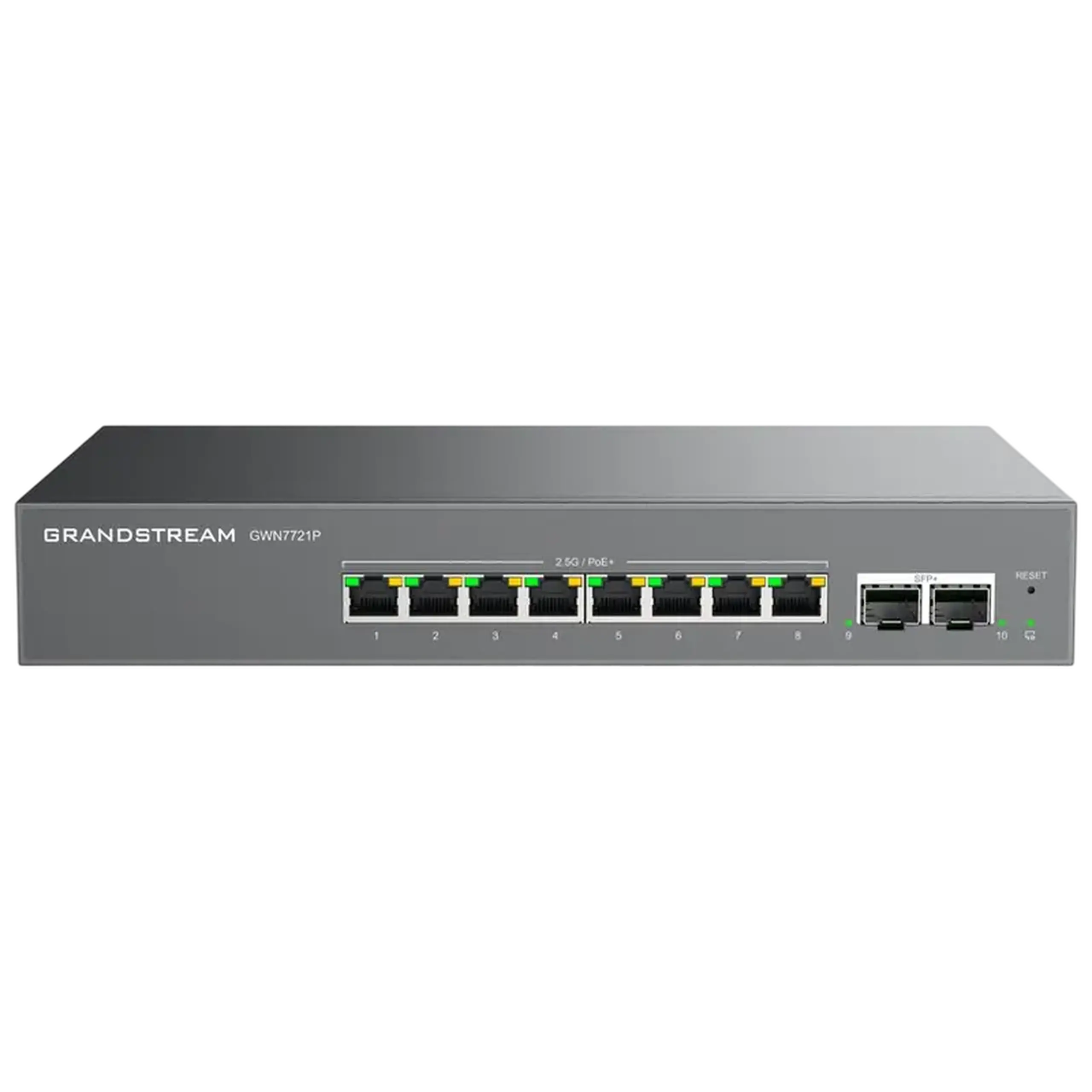 Comutator PoE Grandstream GWN7721P, 8x IEEE 802.3af/at