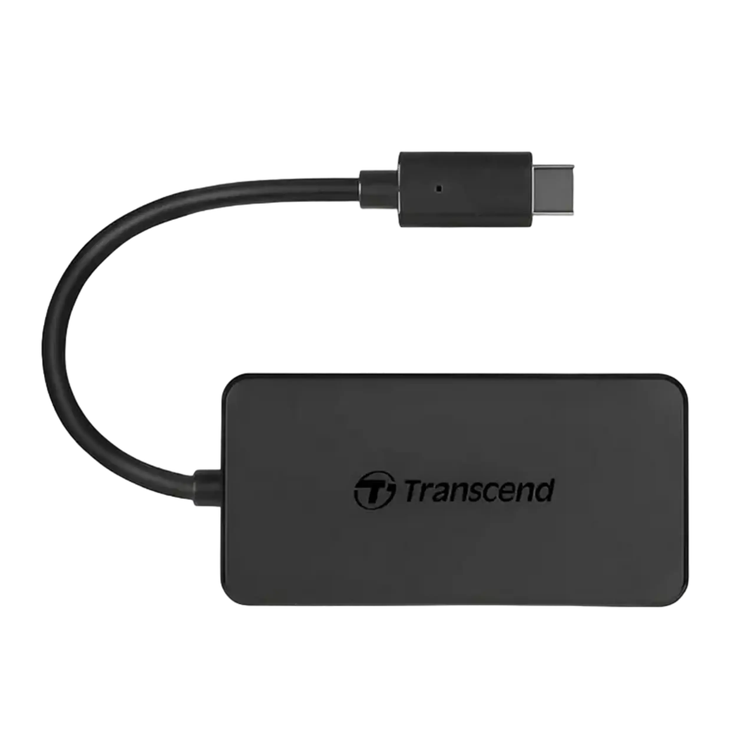 Adaptor Hub Transcend HUB2C, Negru