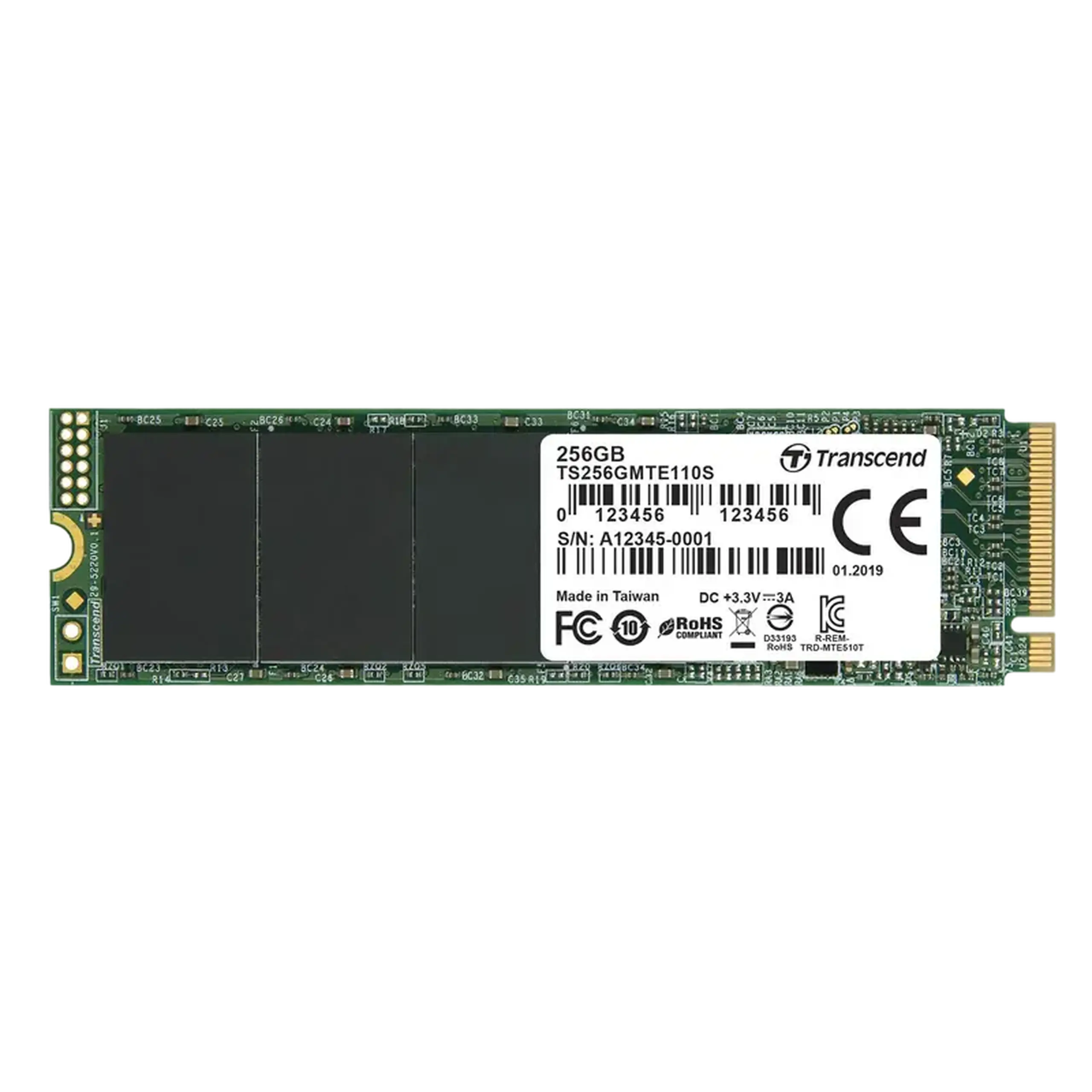 Unitate SSD Transcend 110S, 256GB, TS256GMTE110S