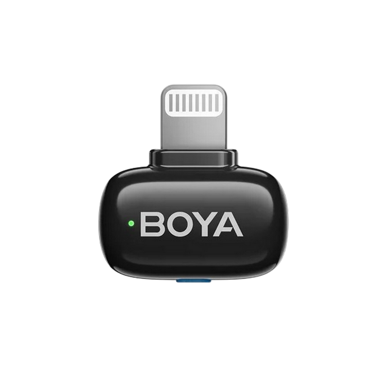 Microfon portabil pentru înregistrare vocală Boya mini 2-03, Fără fir, Negru