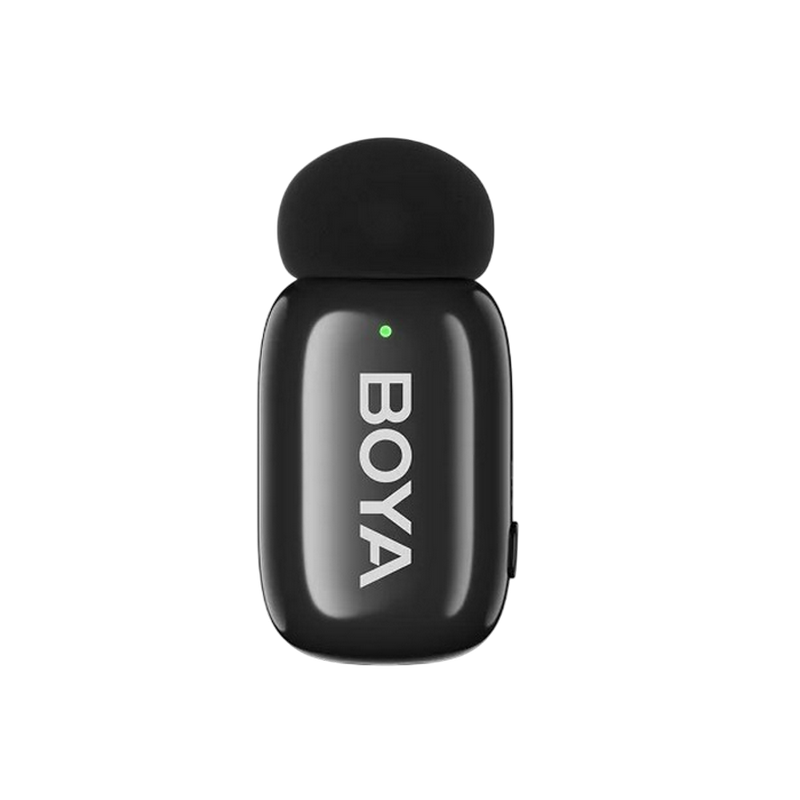 Microfon portabil pentru înregistrare vocală Boya mini 2-03, Fără fir, Negru