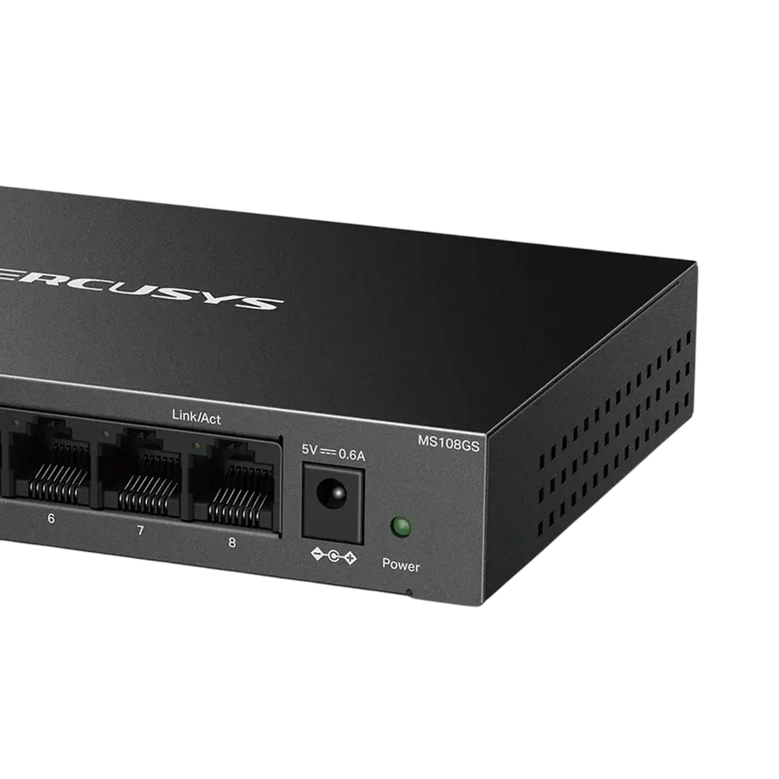 Switch de rețea MERCUSYS MS108GS, 8x 10/100/1000 Mbps