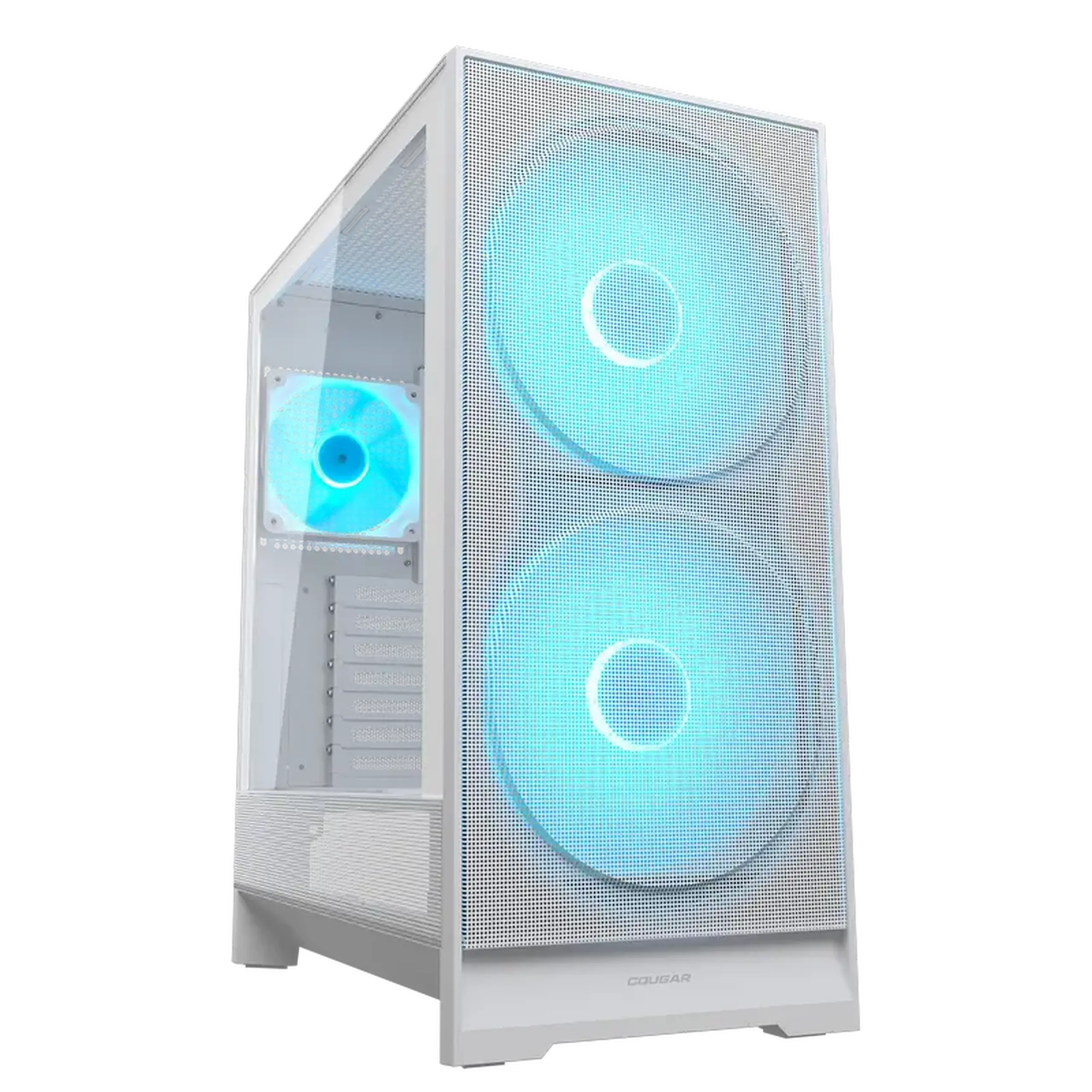 Carcasă PC Cougar Airface 180, Midi-Tower, Fără PSU, Alb