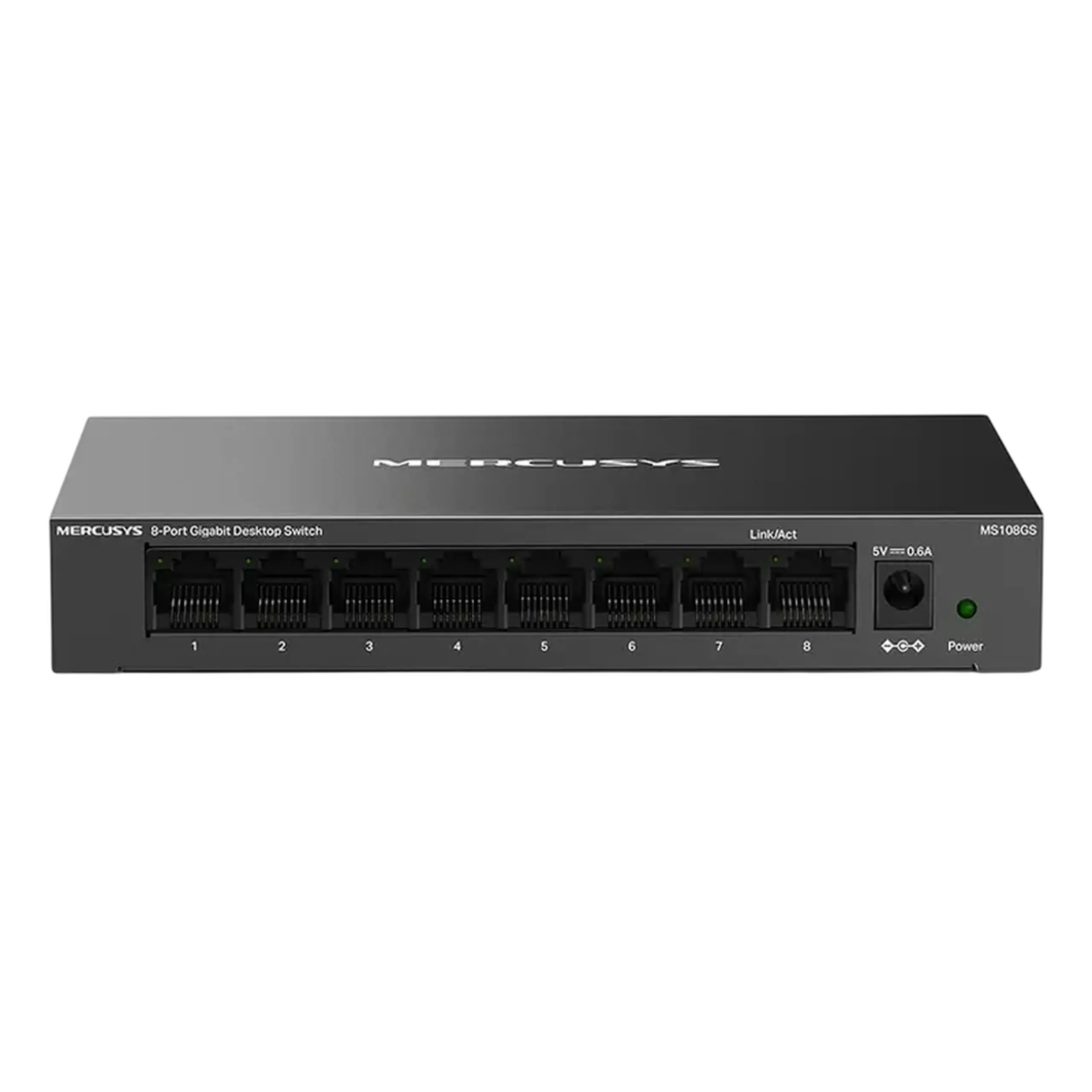 Switch de rețea MERCUSYS MS108GS, 8x 10/100/1000 Mbps