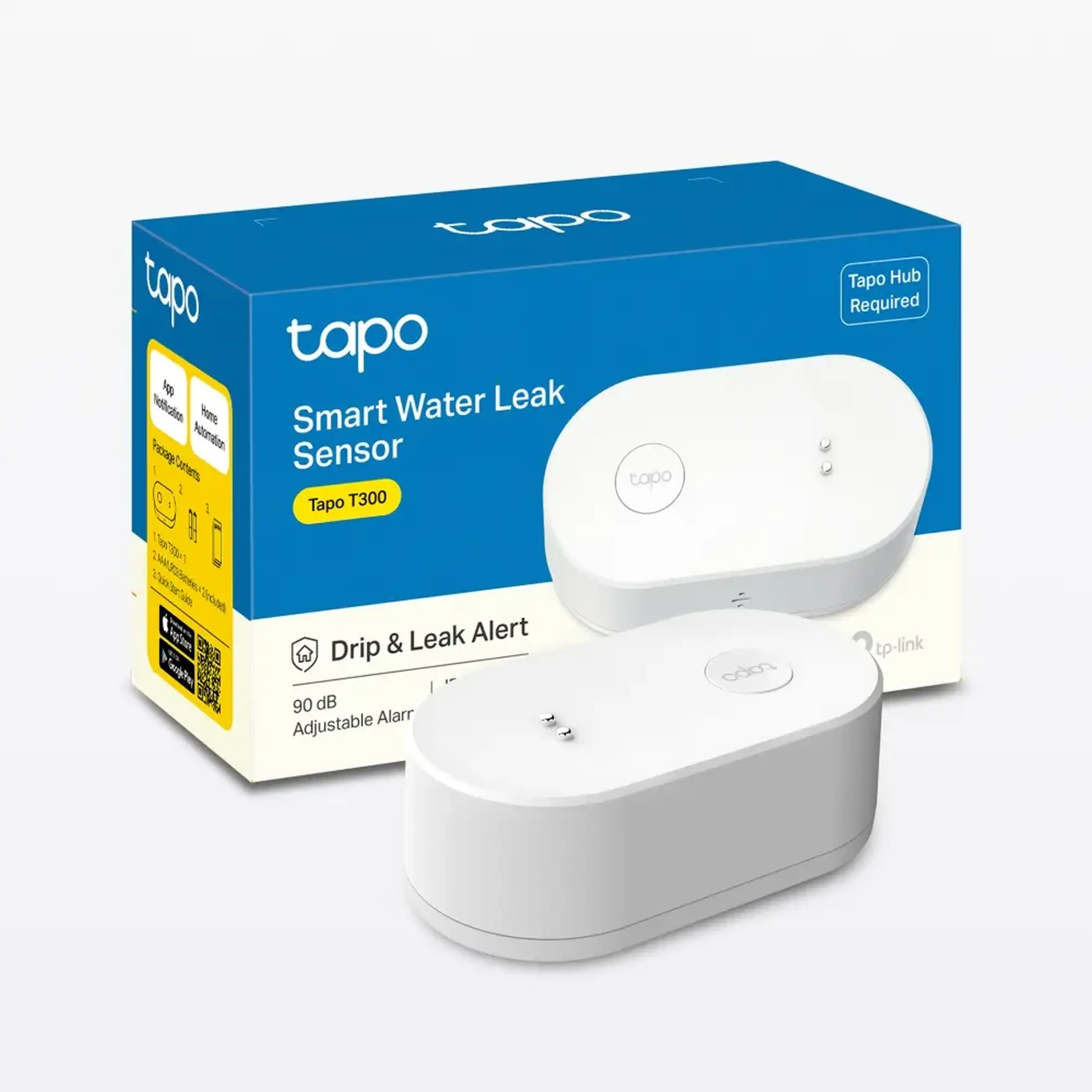 Detector de scurgeri TP-LINK Tapo T300, Alb