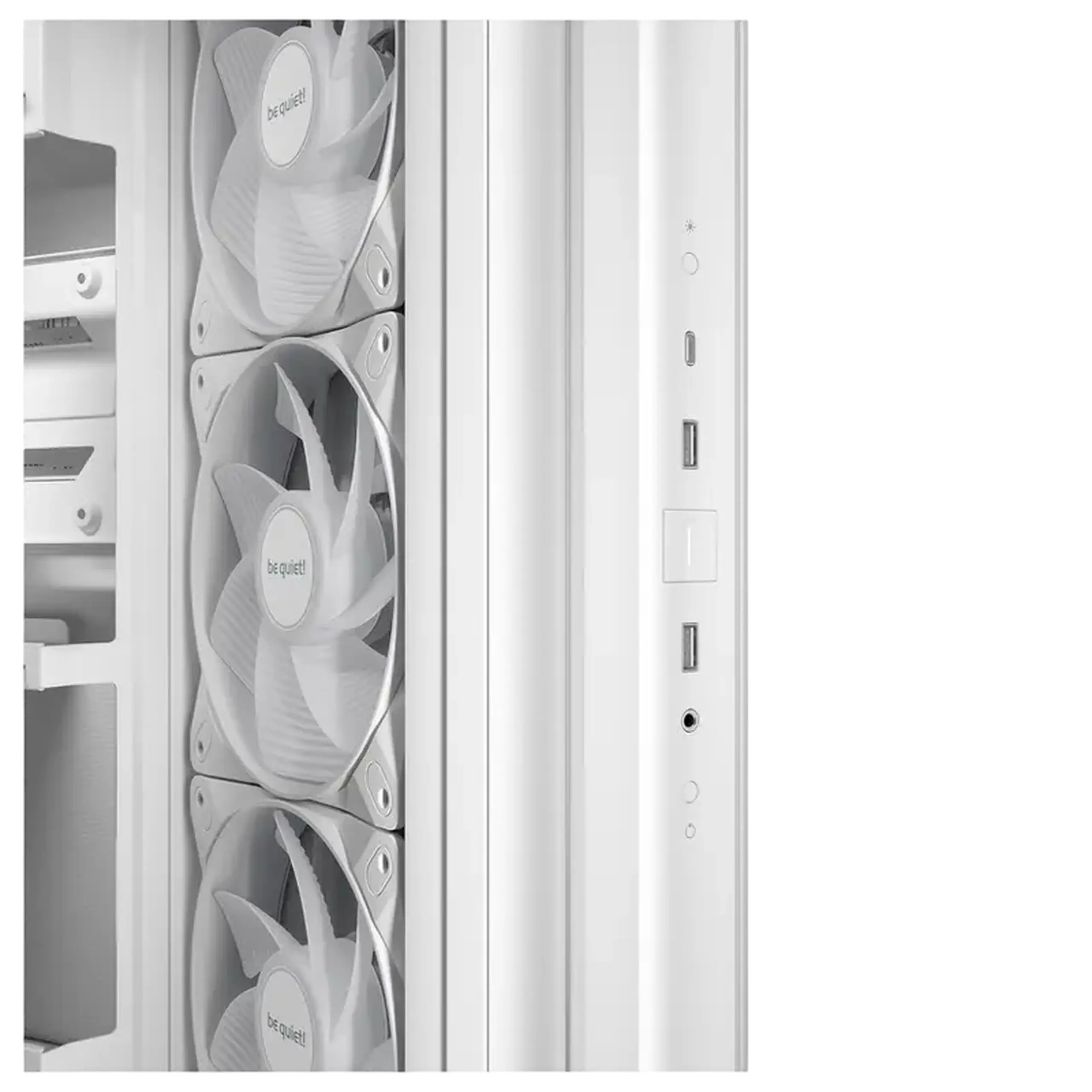 Carcasă PC be quiet! Ligh Base 500 LX White, Midi-Tower, Fără PSU, Alb
