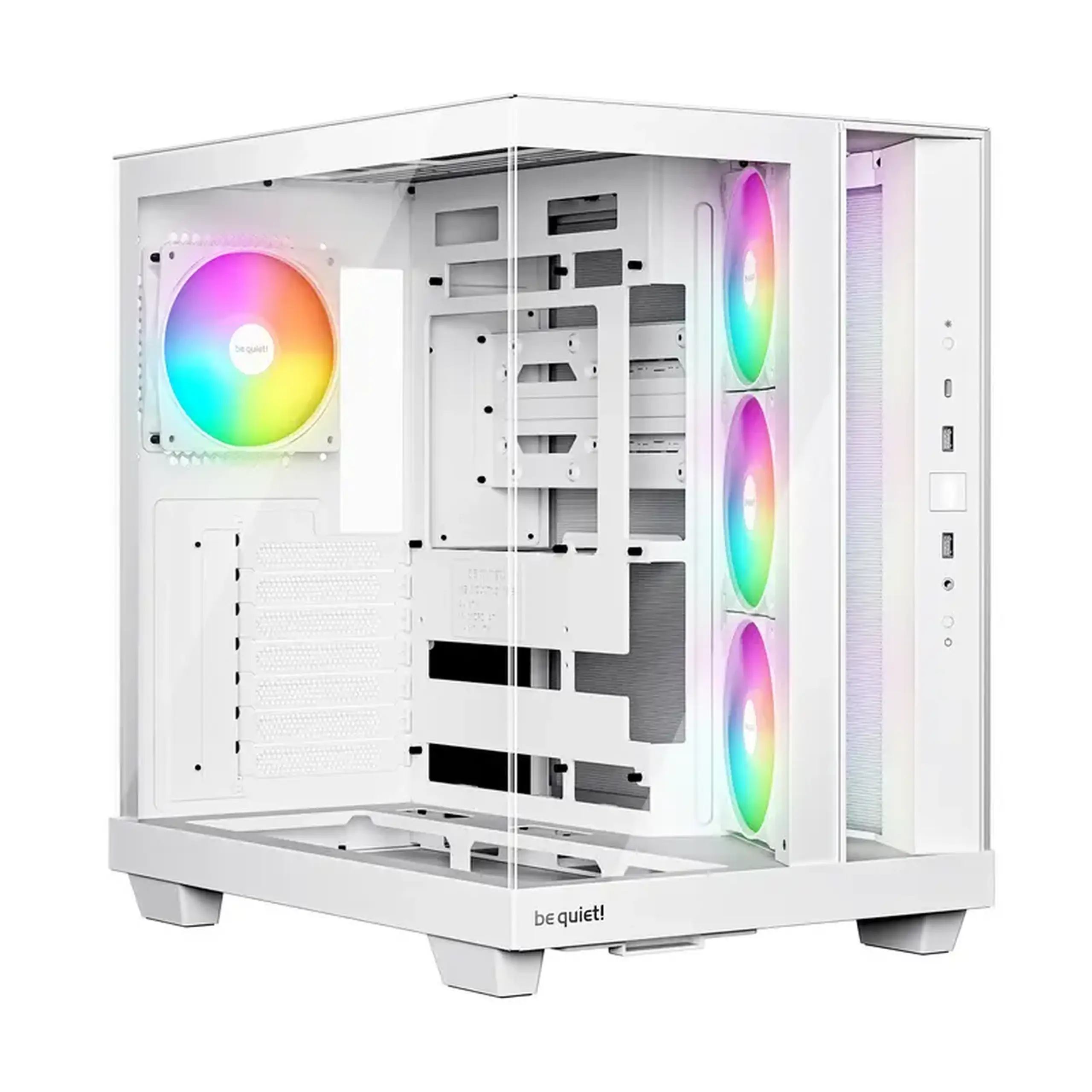 Carcasă PC be quiet! Ligh Base 500 LX White, Midi-Tower, Fără PSU, Alb