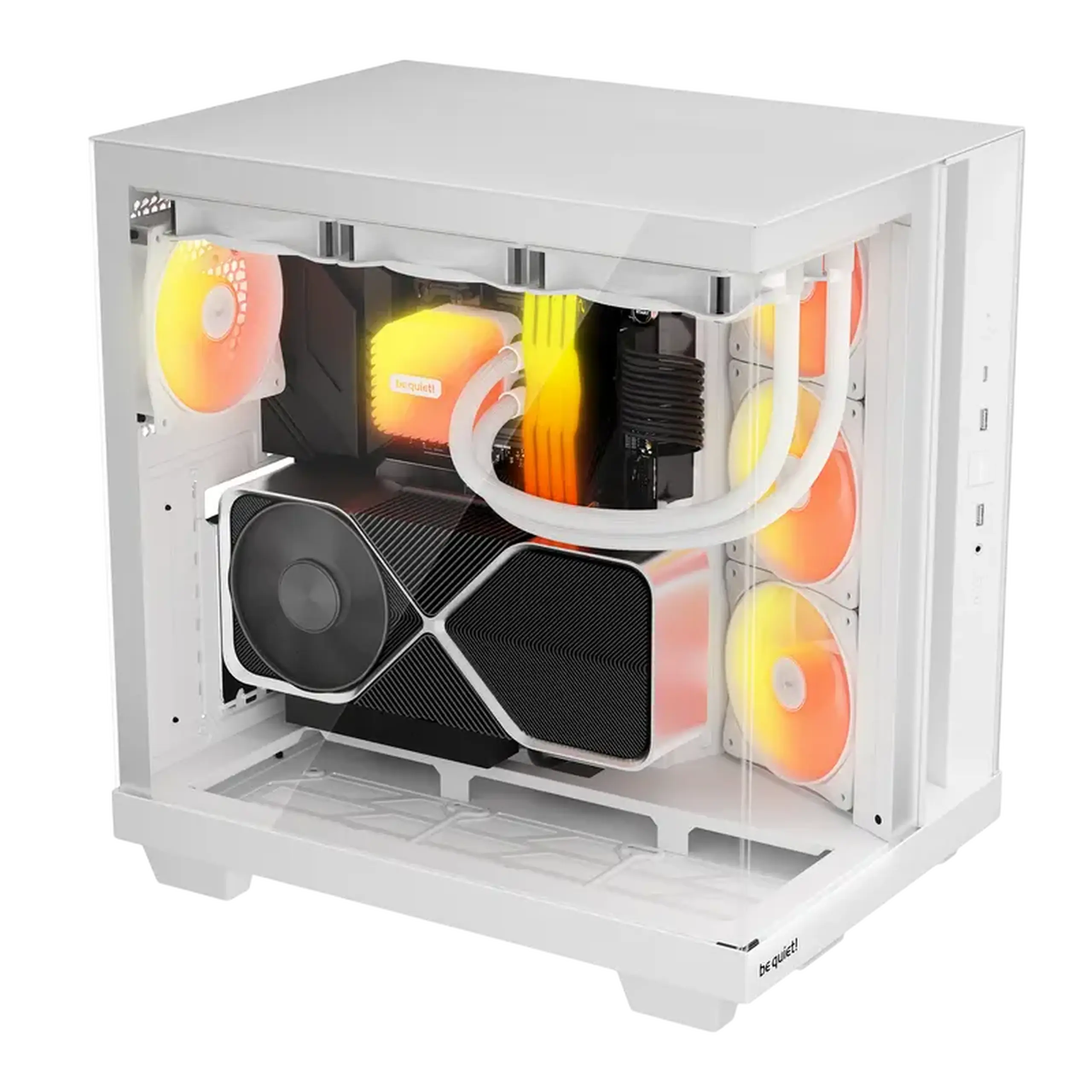 Carcasă PC be quiet! Ligh Base 500 LX White, Midi-Tower, Fără PSU, Alb