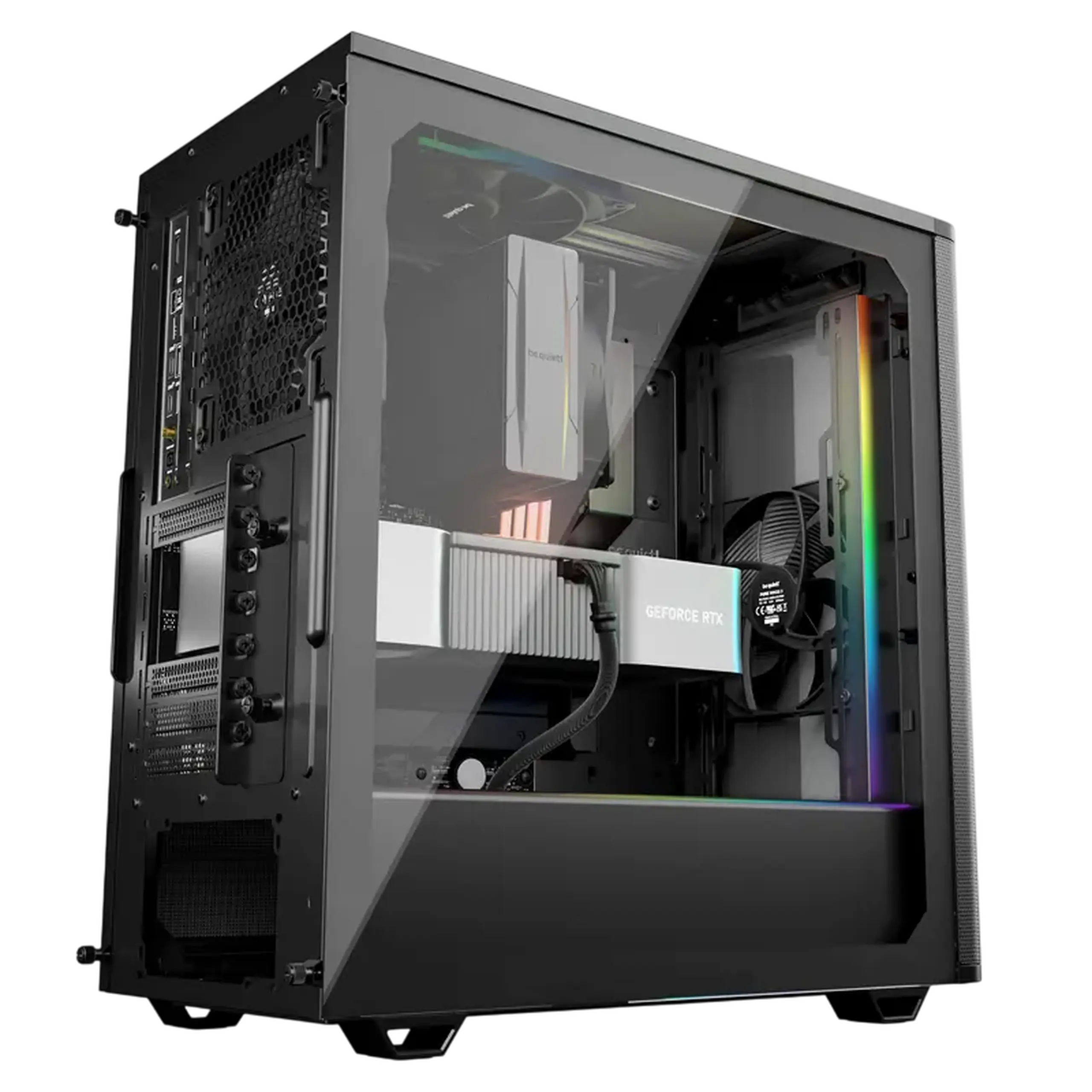 Carcasă PC be quiet! Pure Base 501 DX, Midi-Tower, Fără PSU, Negru