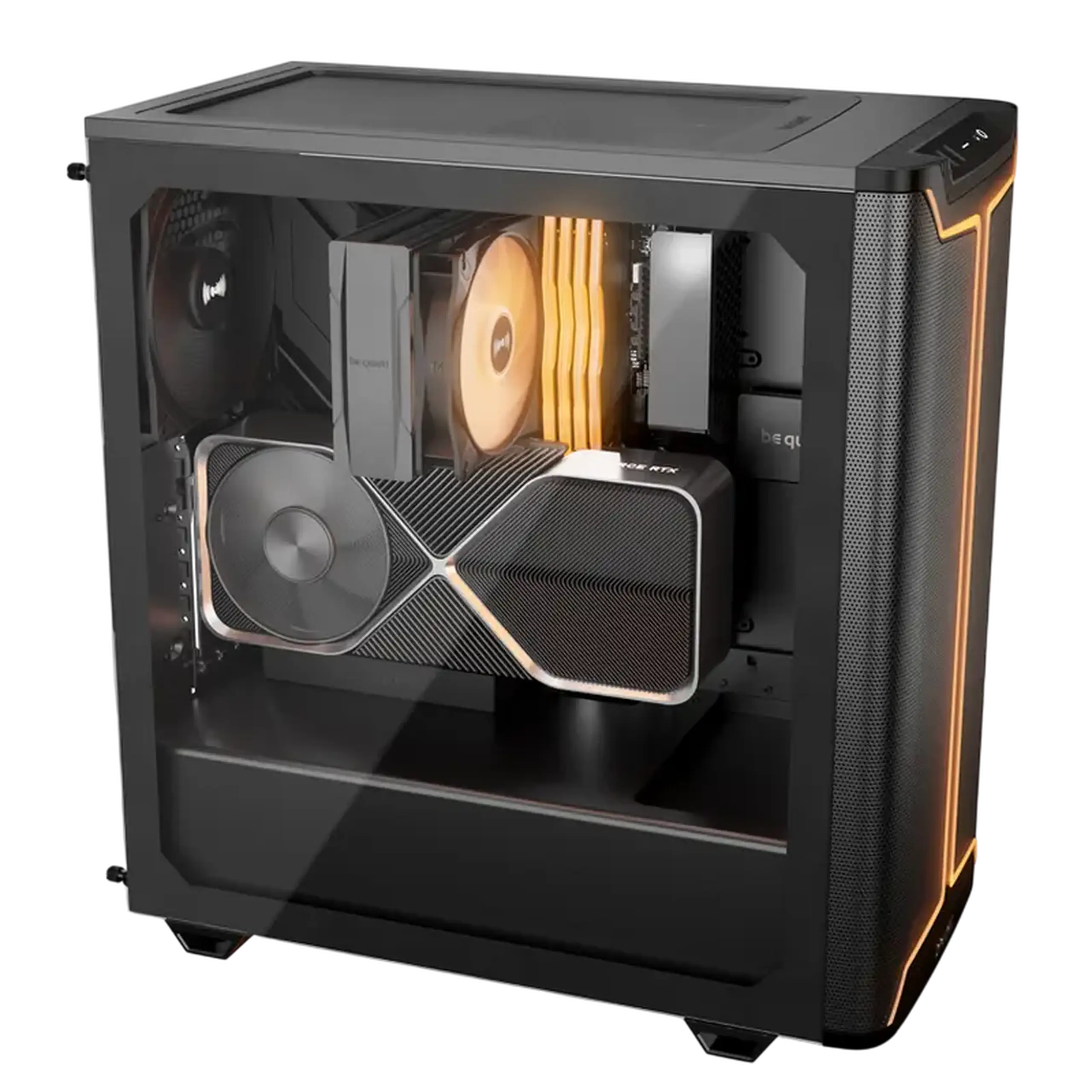 Carcasă PC be quiet! Pure Base 501 DX, Midi-Tower, Fără PSU, Negru