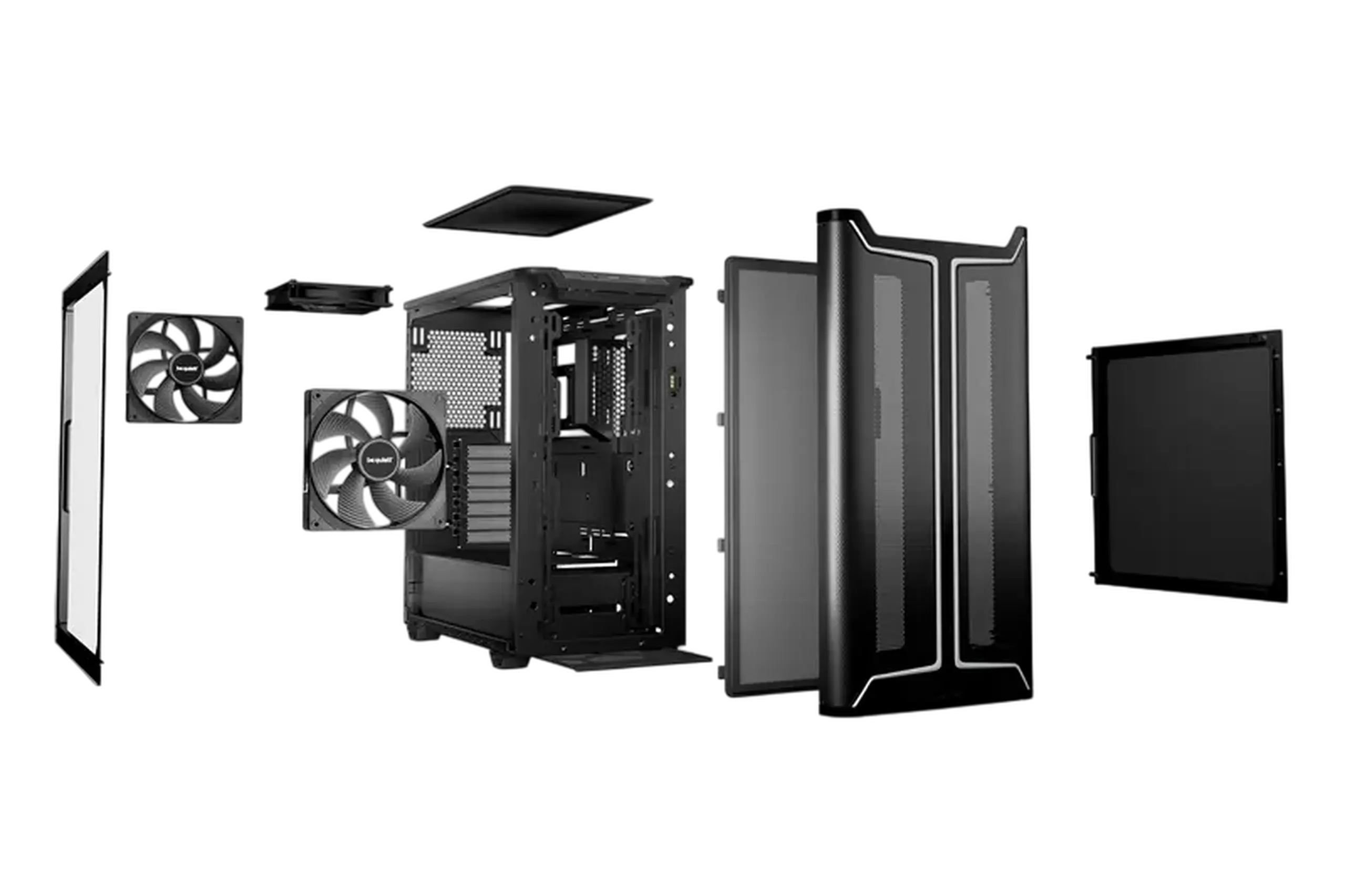 Carcasă PC be quiet! Pure Base 501 DX, Midi-Tower, Fără PSU, Negru