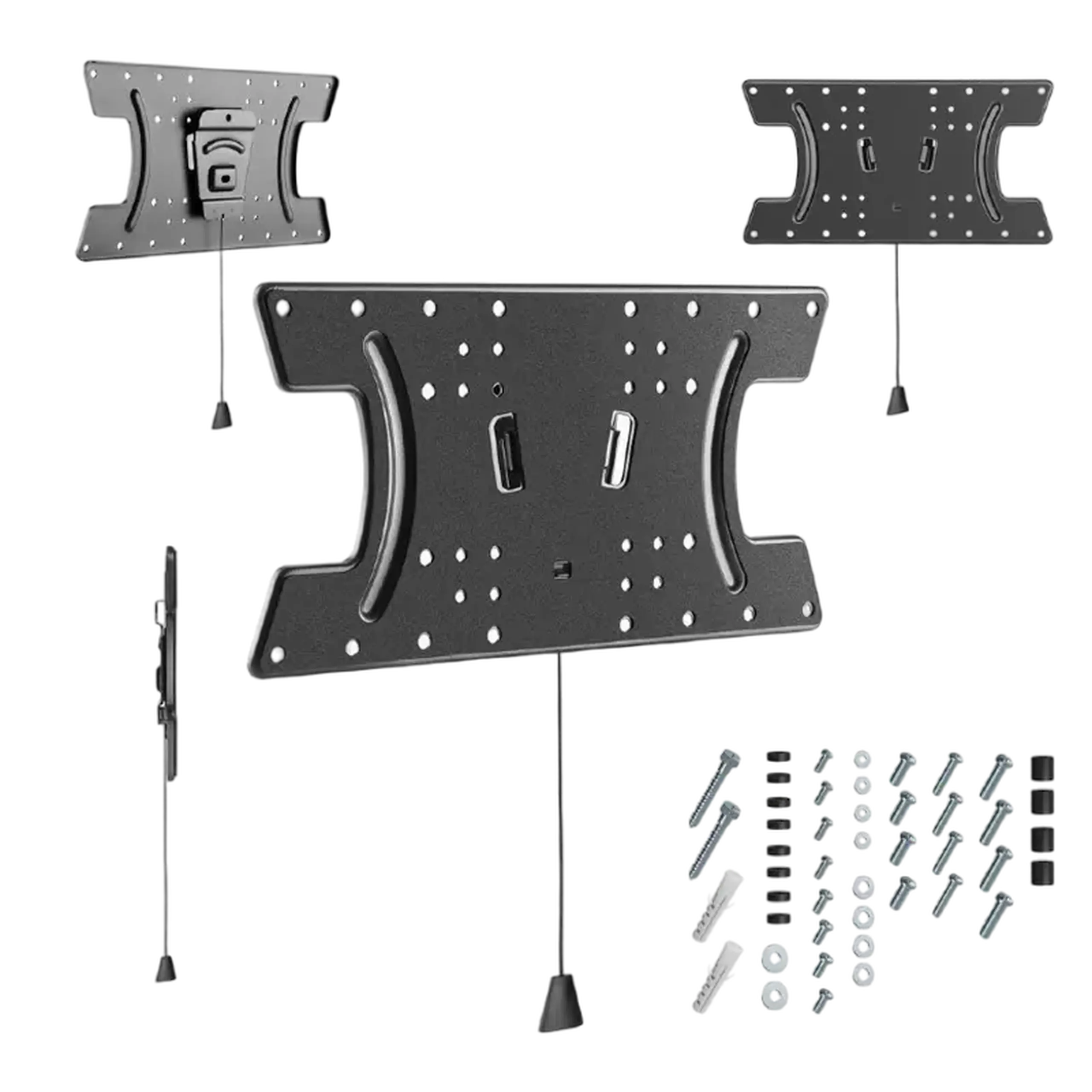 Suport fixat pe perete Gembird WM-65F-03, Negru