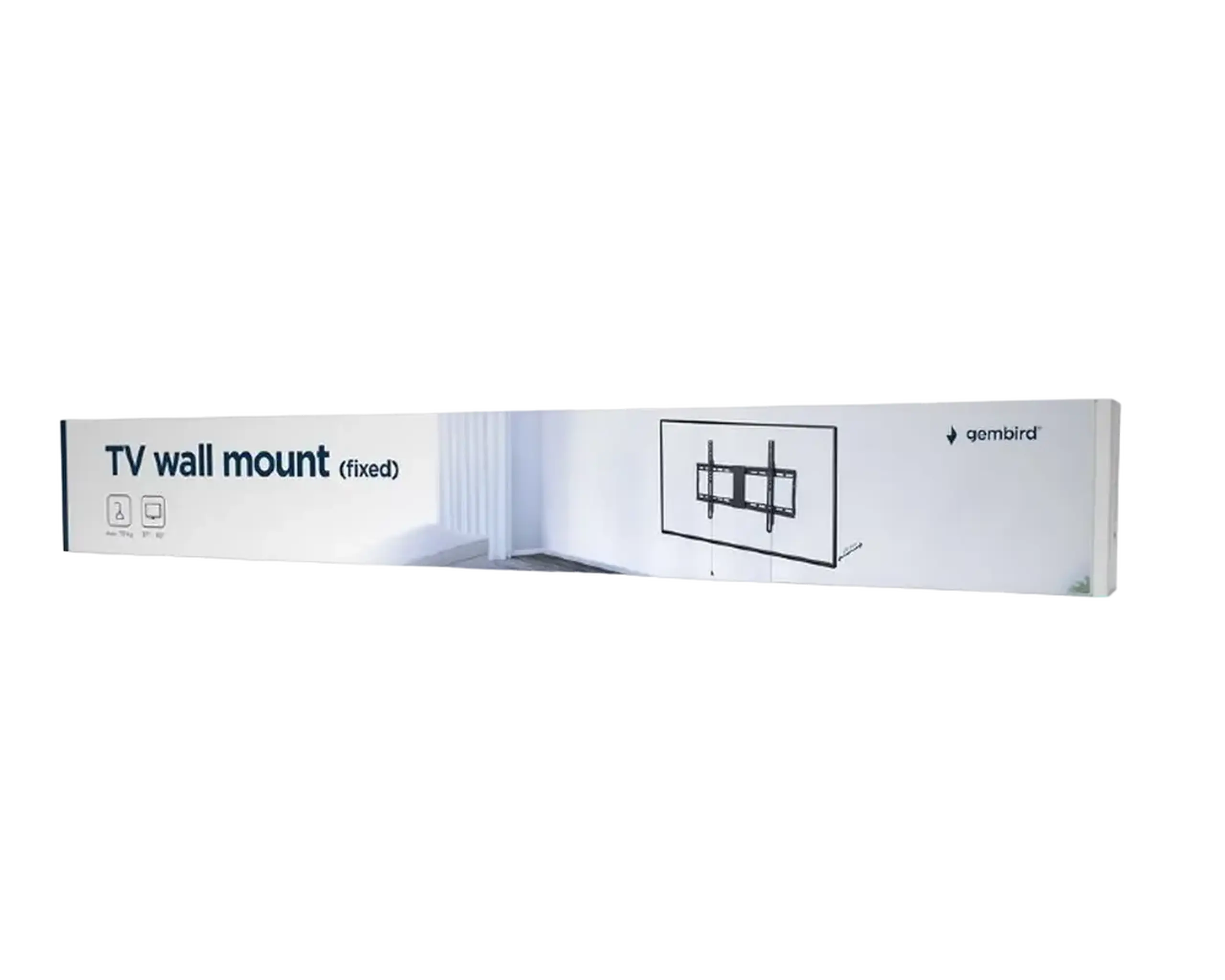 Suport TV de perete Gembird WM-80F-01, Negru