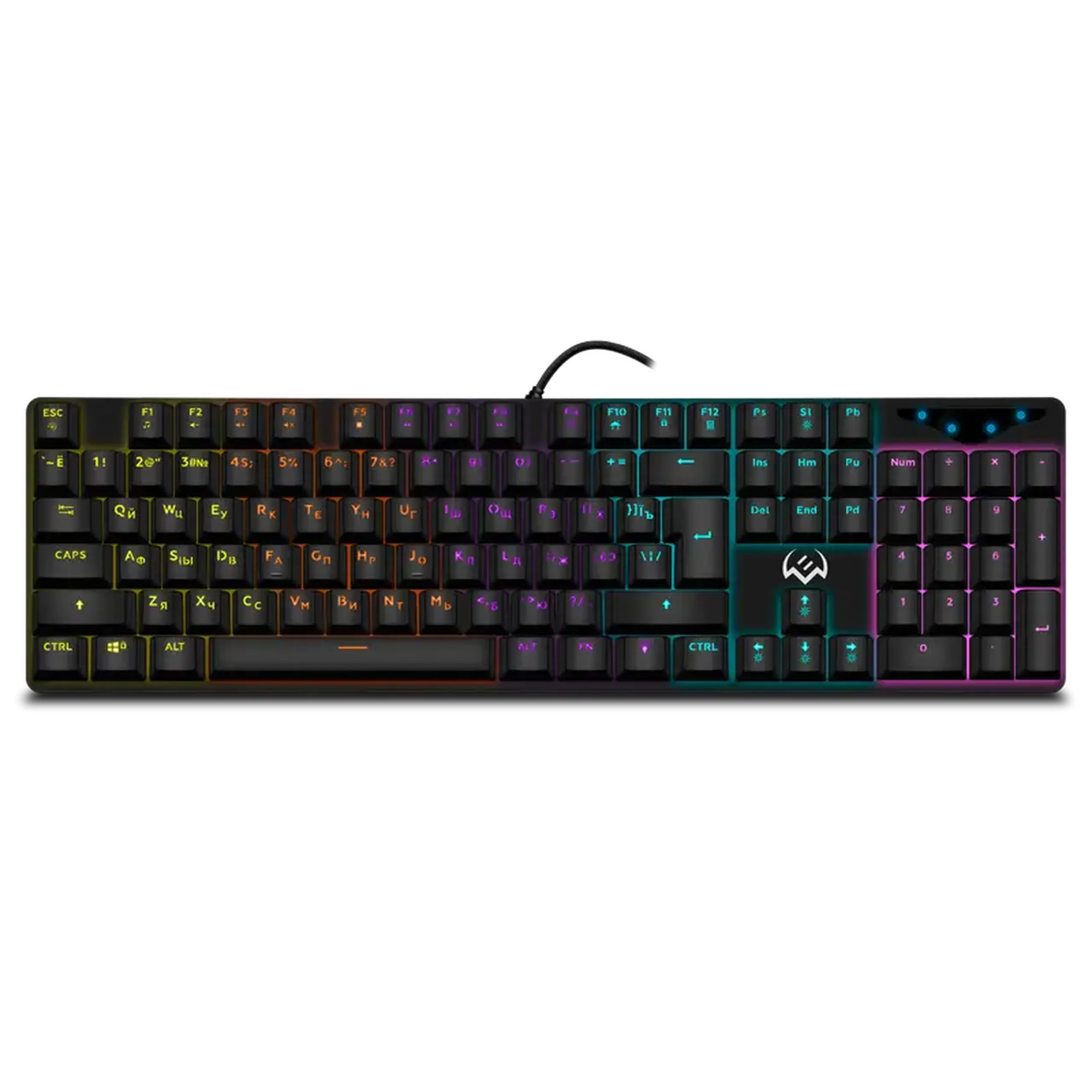 Tastatură SVEN KB-G9300, Cu fir, Negru