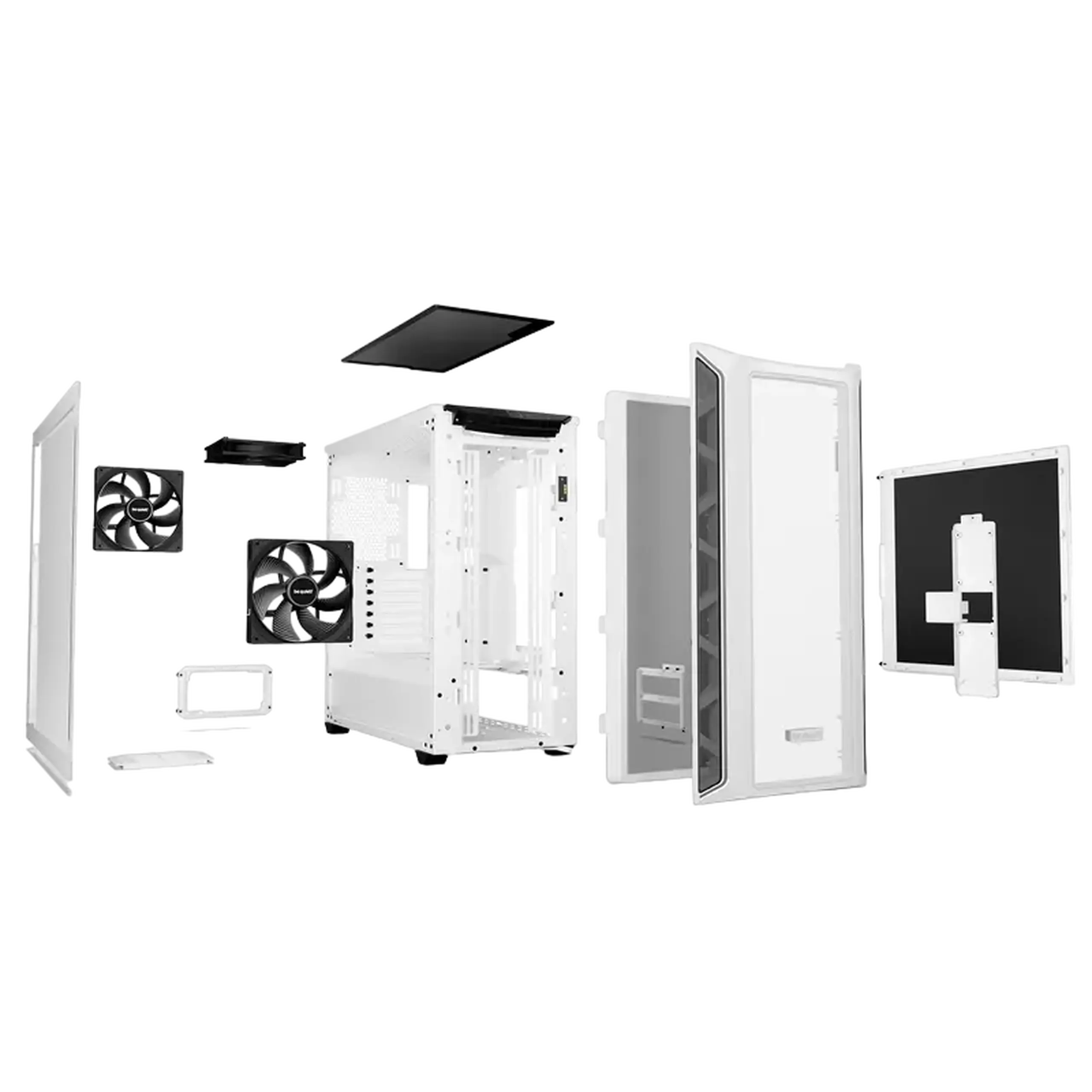 Carcasă PC be quiet! Shadow Base 800 DX, Full-Tower, Fără PSU, Alb