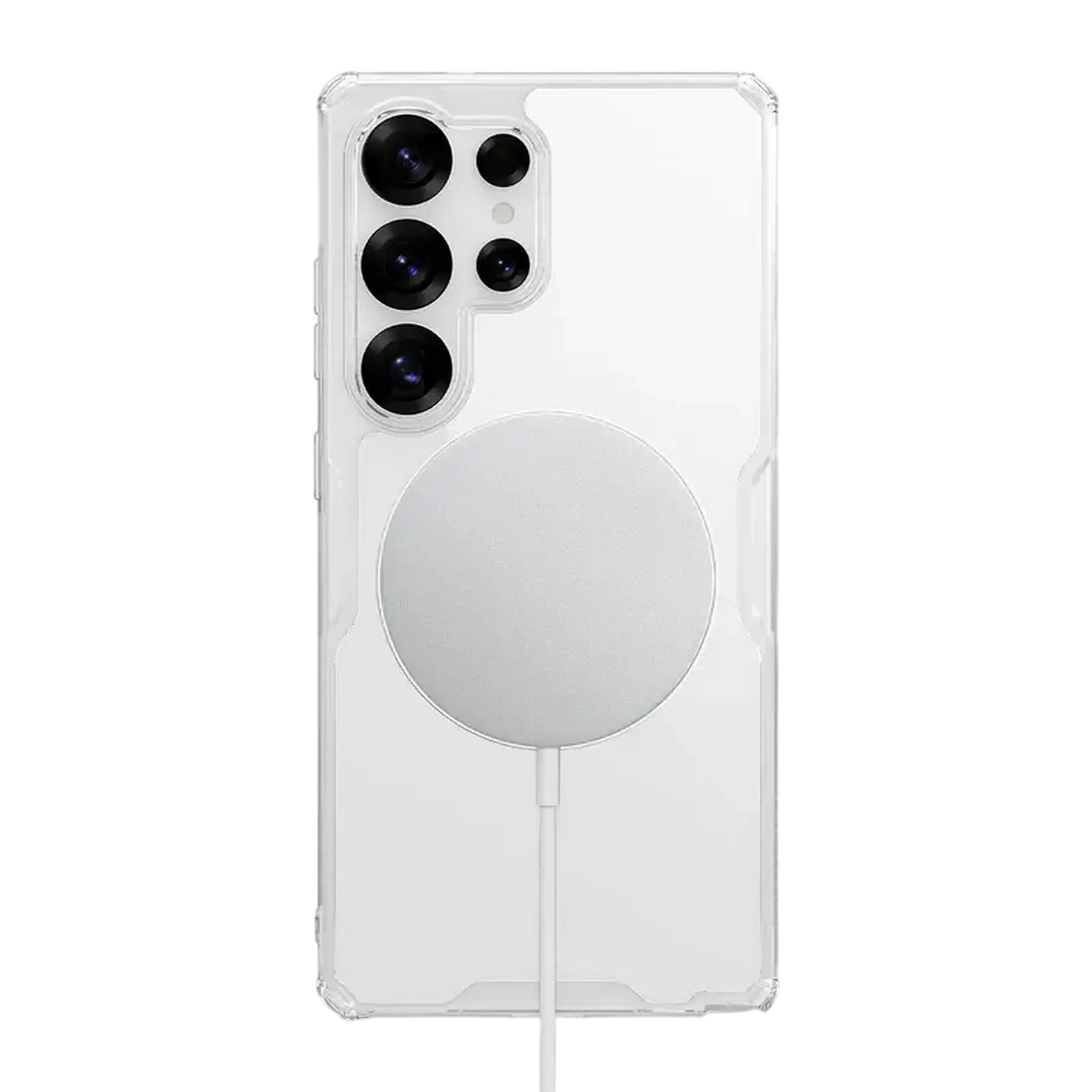 Husă Nillkin Nature Pro Magnetic pentru Samsung Galaxy S25, Transparent