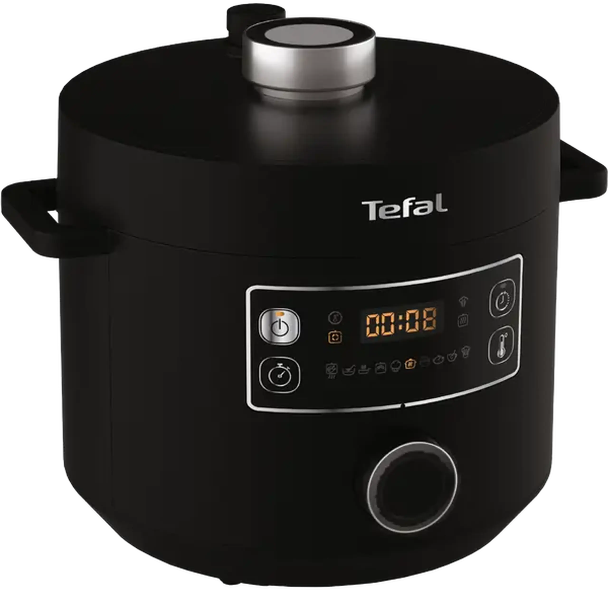 Aparat de gătit multifuncțional sub presiune Tefal CY754830, Negru