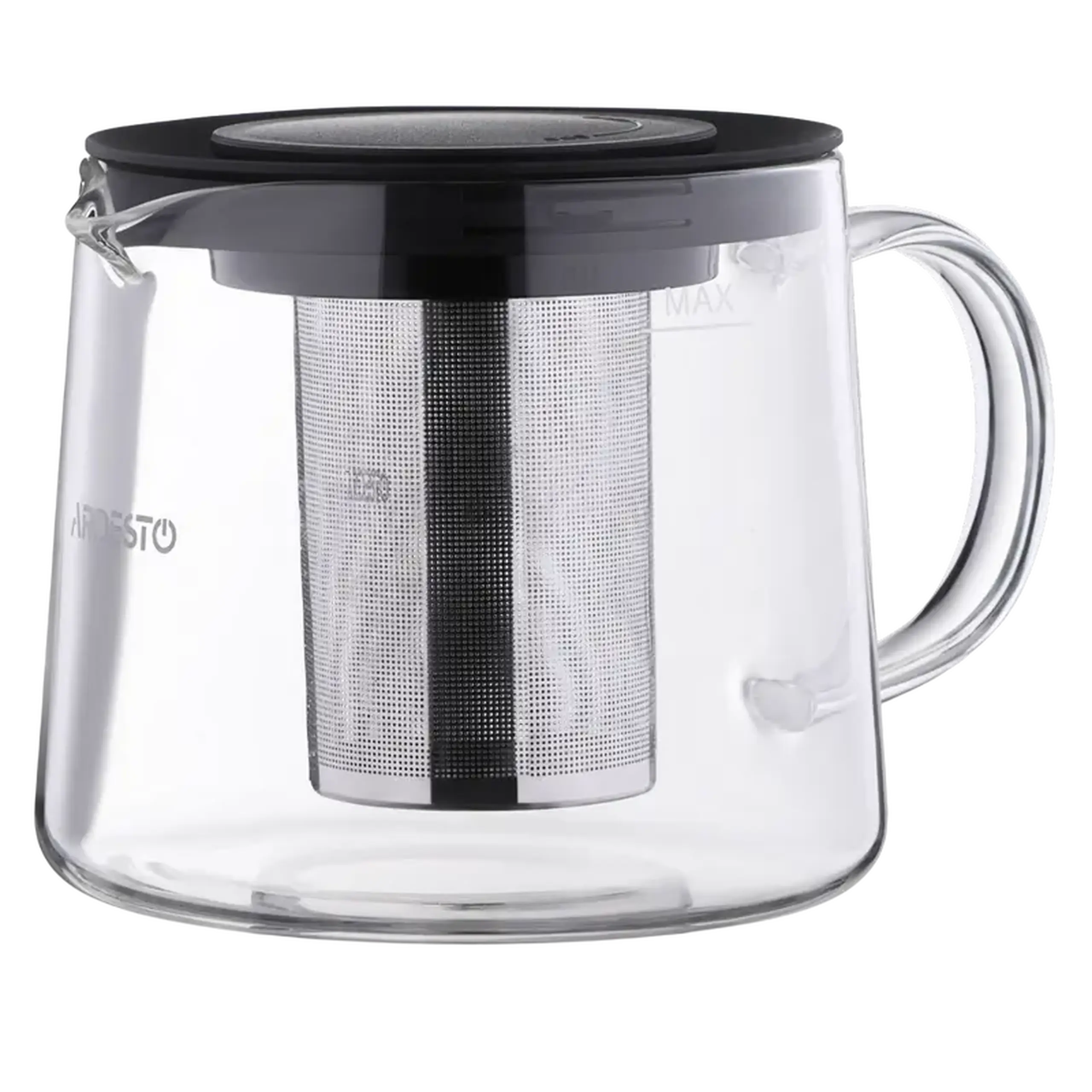 Ceainic cu infuzor Ardesto AR0710FP, 1L, Transparent