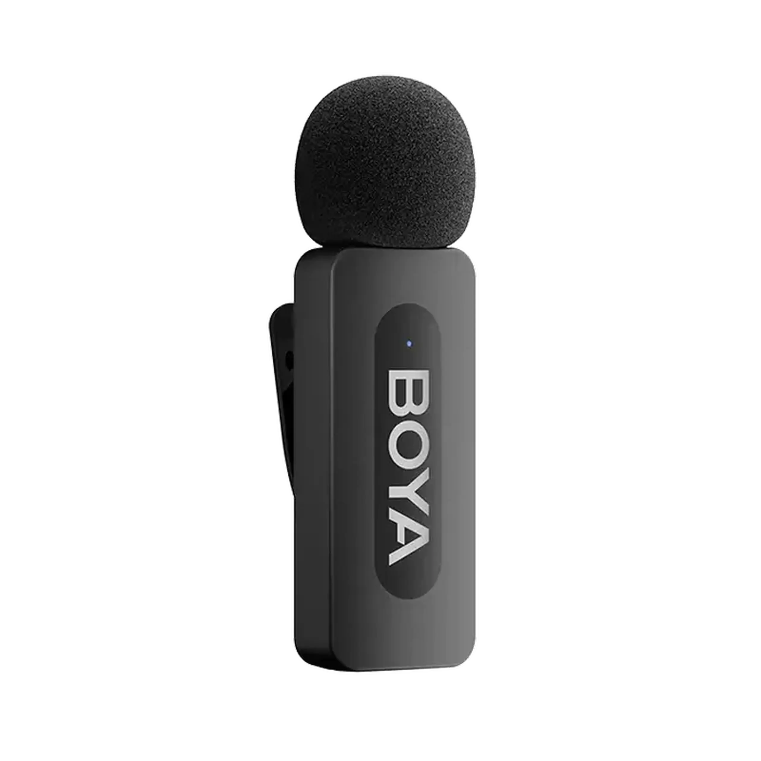 Microfon portabil pentru înregistrare vocală Boya BY-V30, Fără fir, Negru