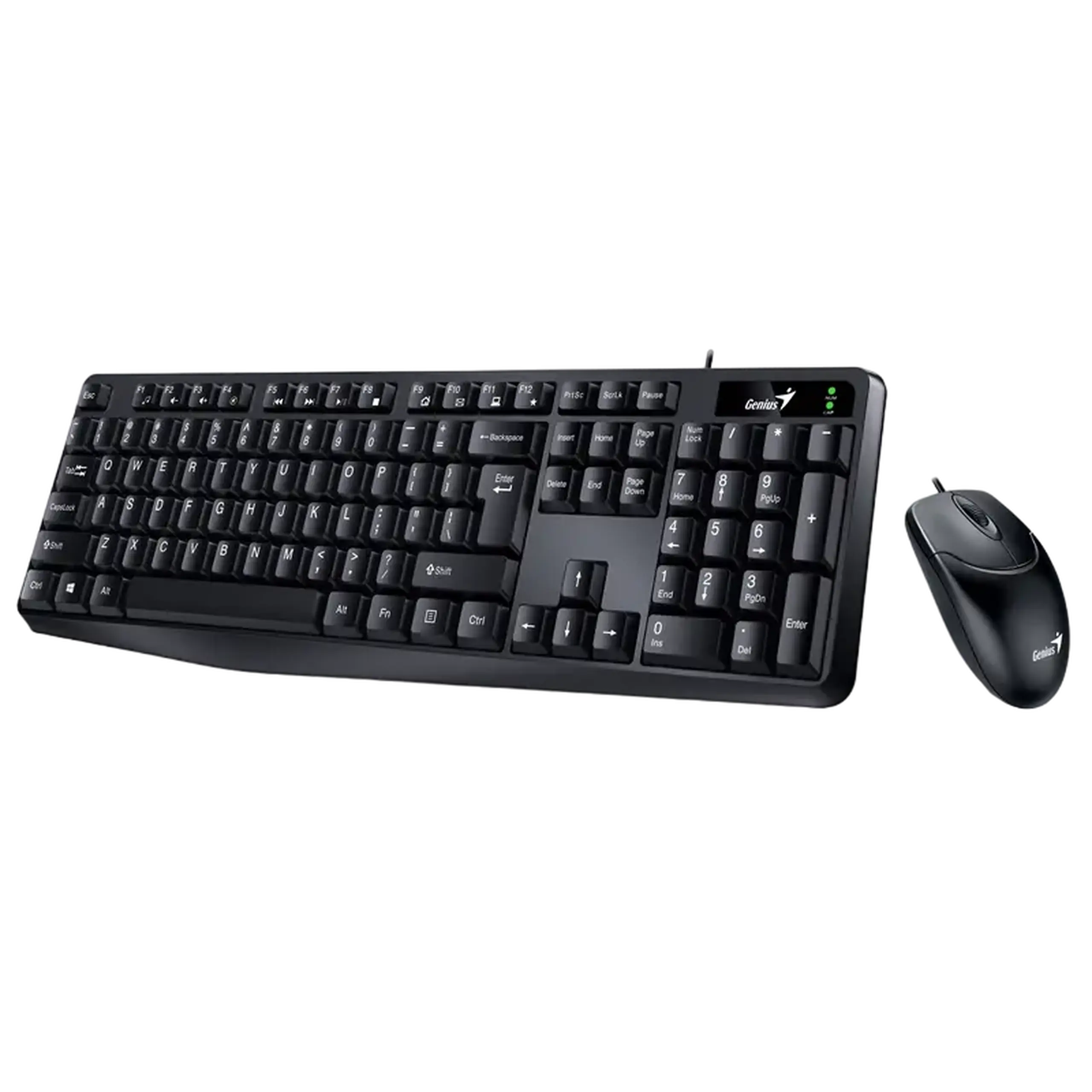 Set Tastatură + Mouse Genius KM-170, Cu fir, Negru