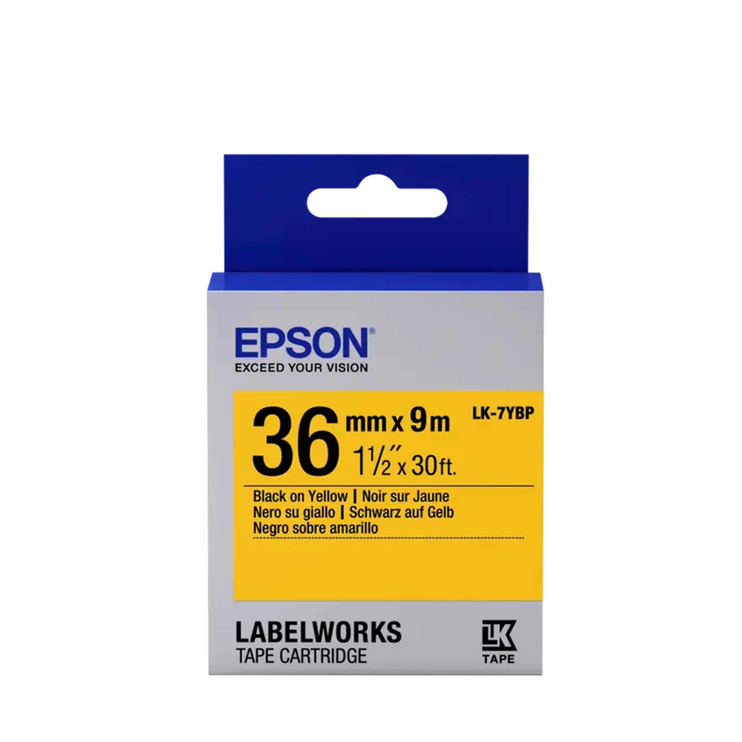 Epson LK7YBP, 36 mm x 9 m