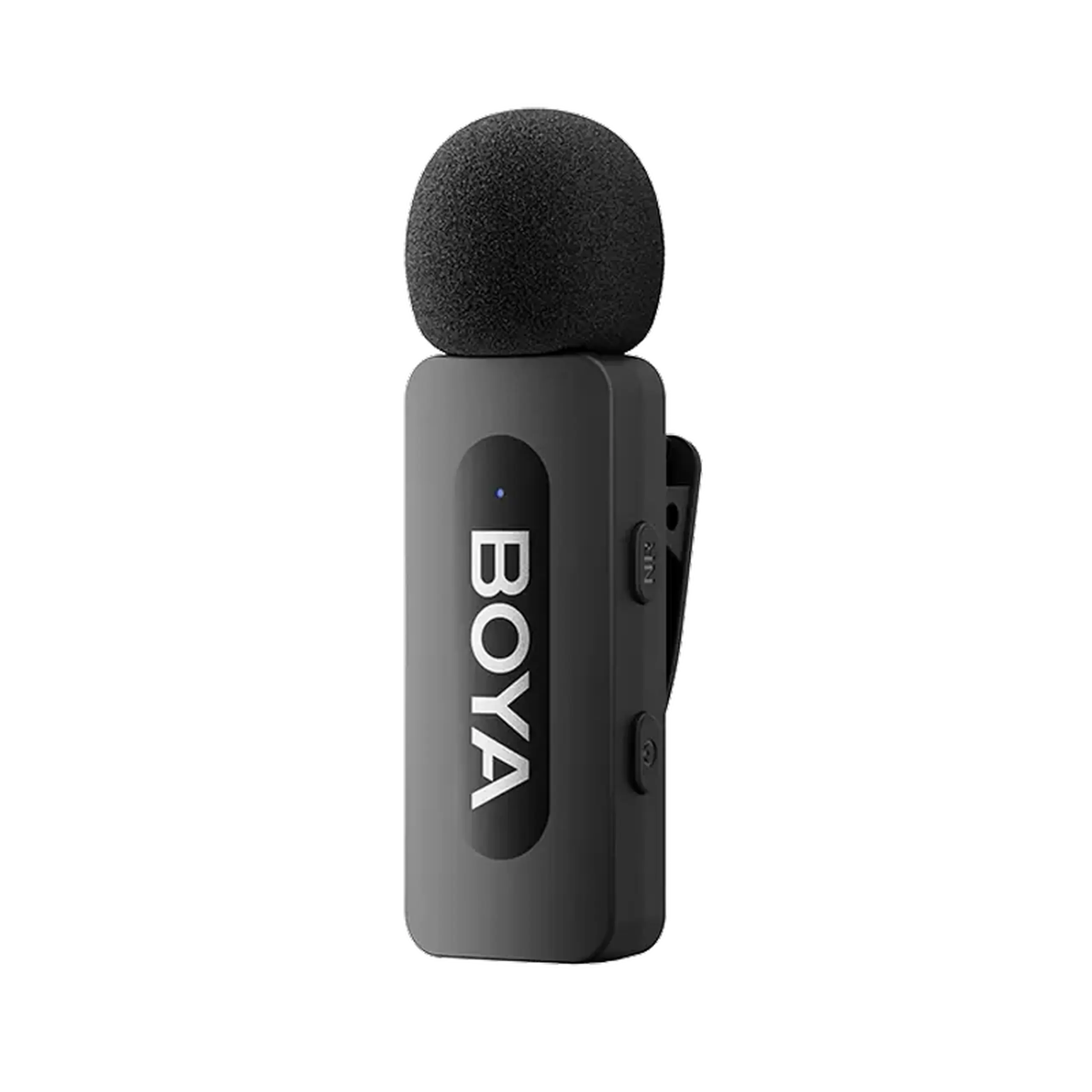 Microfon portabil pentru înregistrare vocală Boya BY-V10 V2.0, Fără fir, Negru