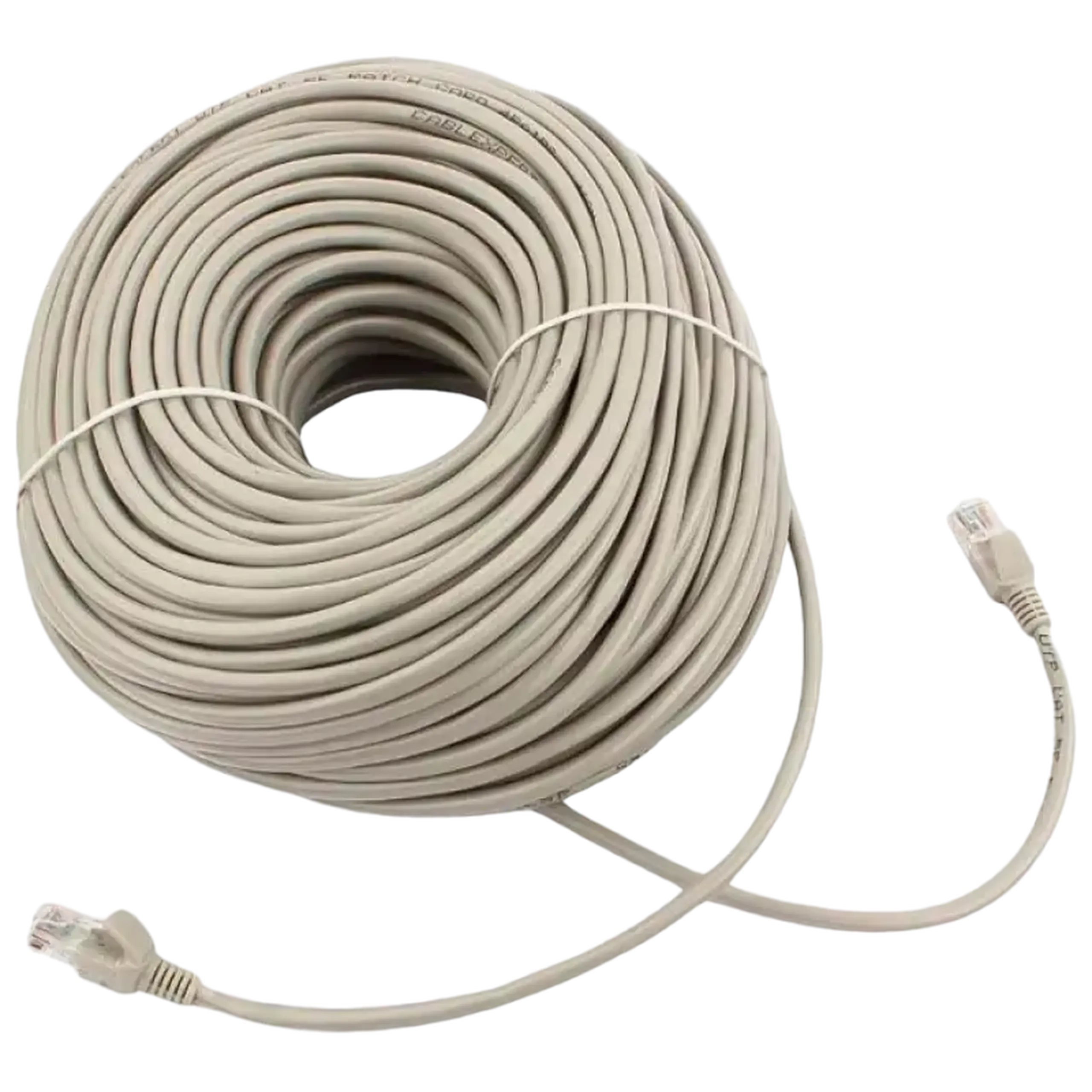 Patch cord Cablexpert PP12-50M, CAT5e UTP, 50m, Gri
