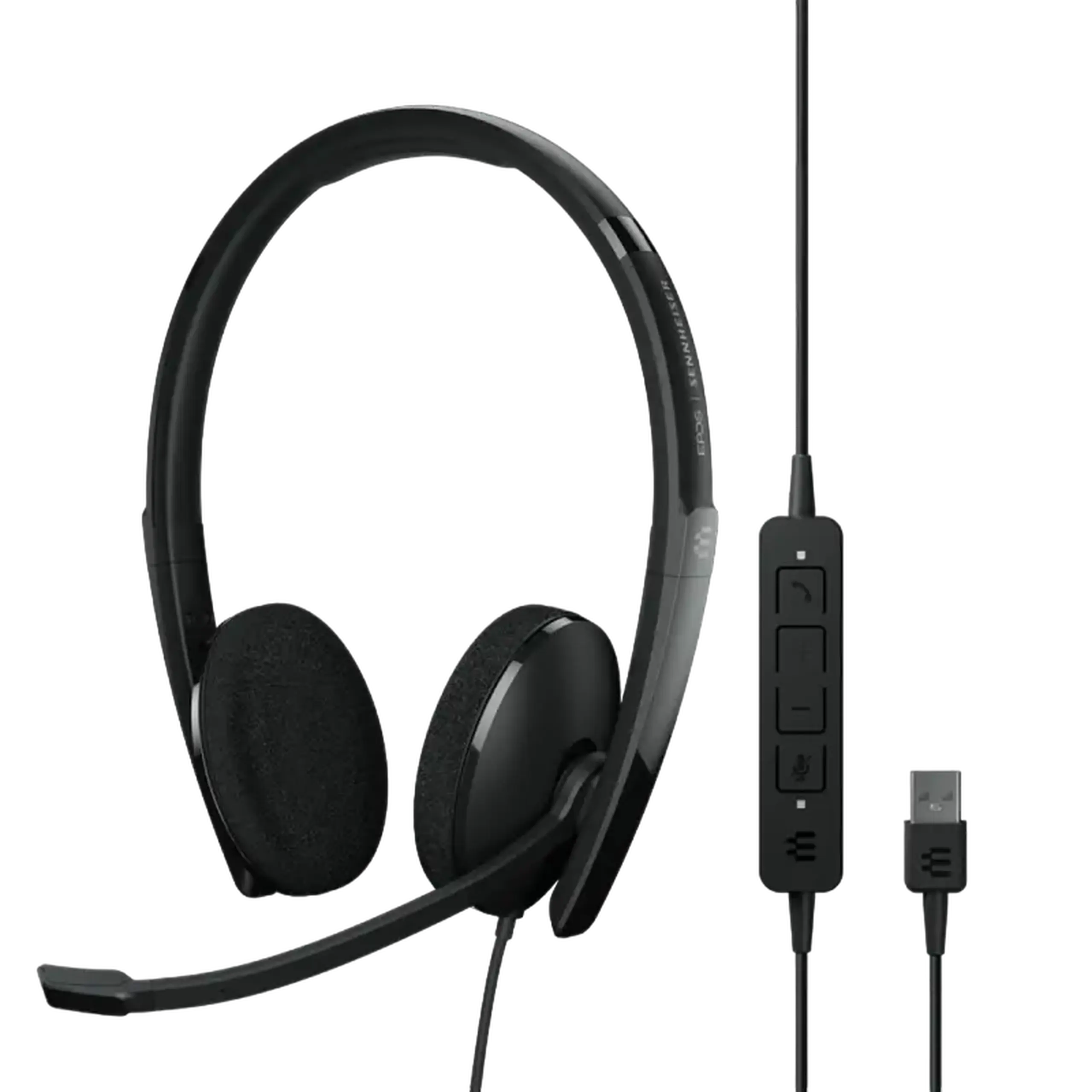 Căști EPOS ADAPT 160 USB II, Negru