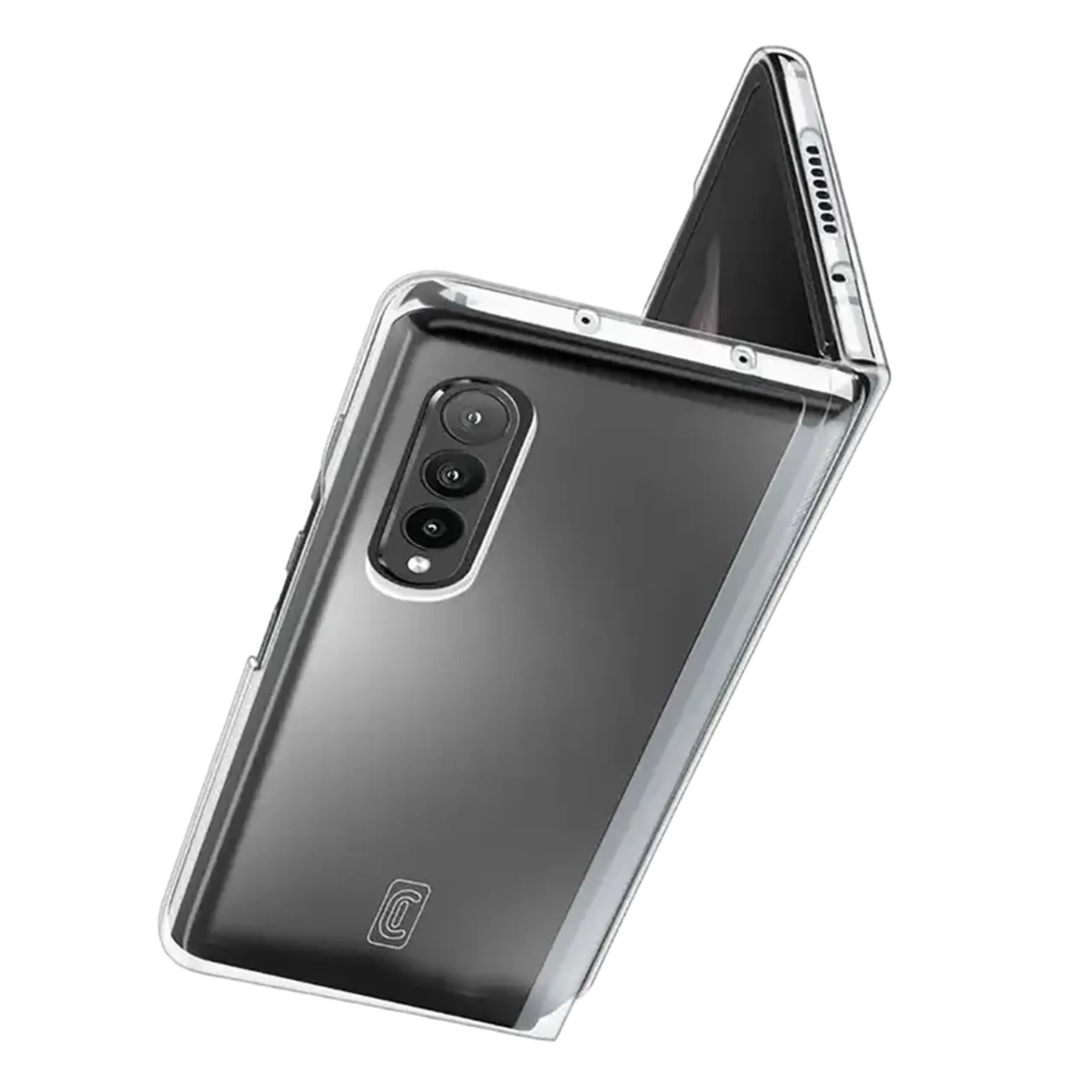 Husă Cellularline Clear Case - Gal. Z Flip 4, Transparent