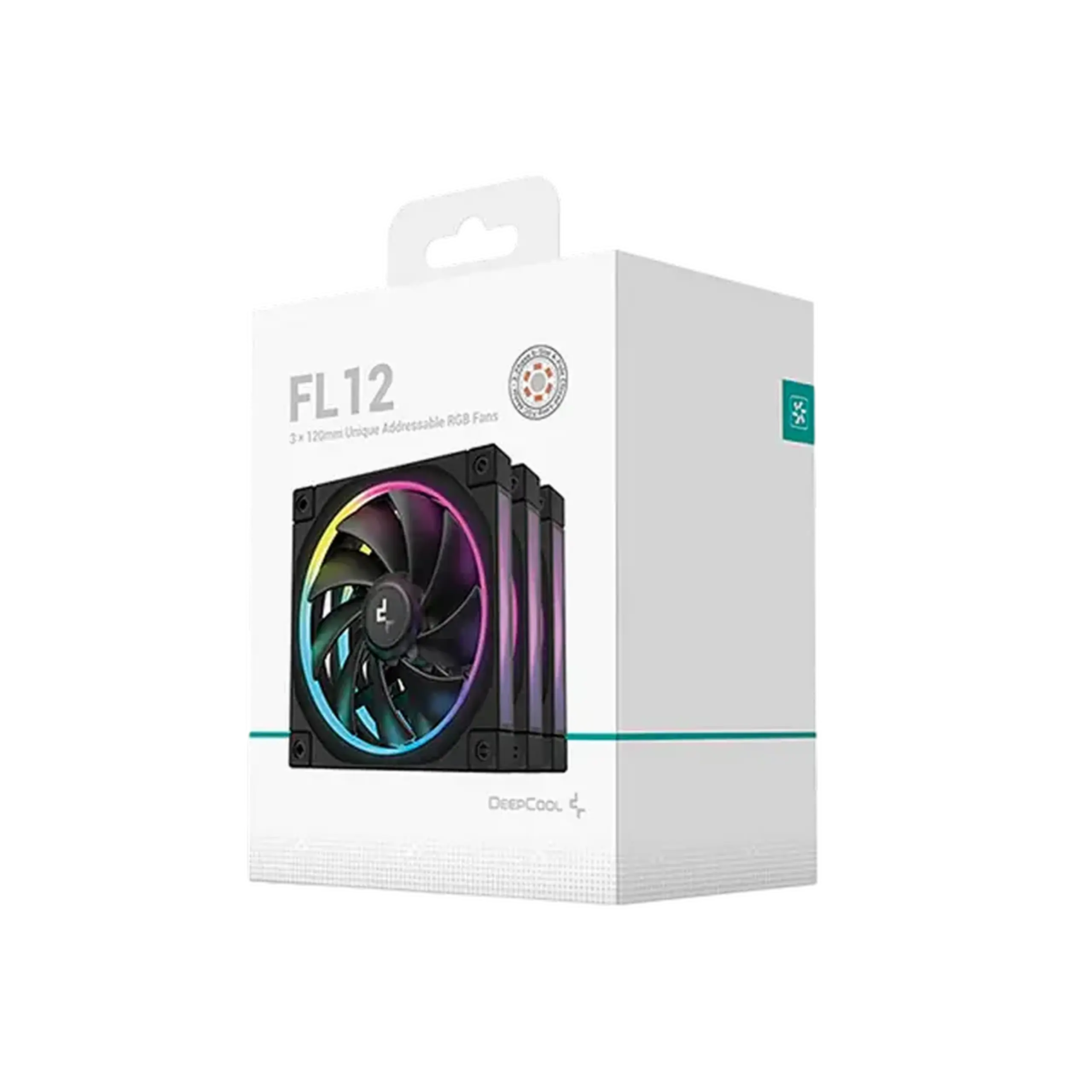 Ventilator PC Deepcool FL12 SE 3in1 kit, 120 mm
