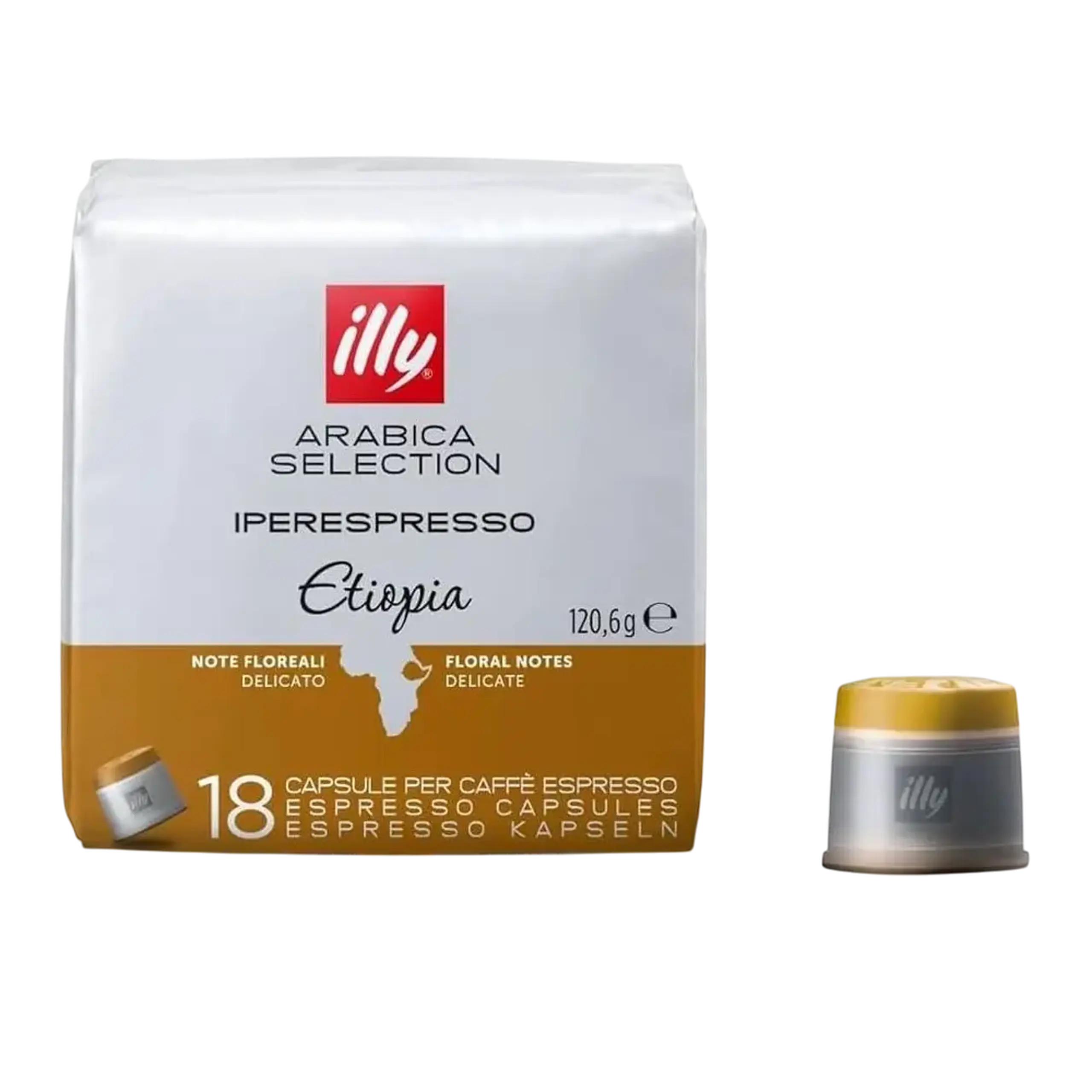 Cafea Illy Iperespresso Arabica Selection - Etiopia, 18 buc