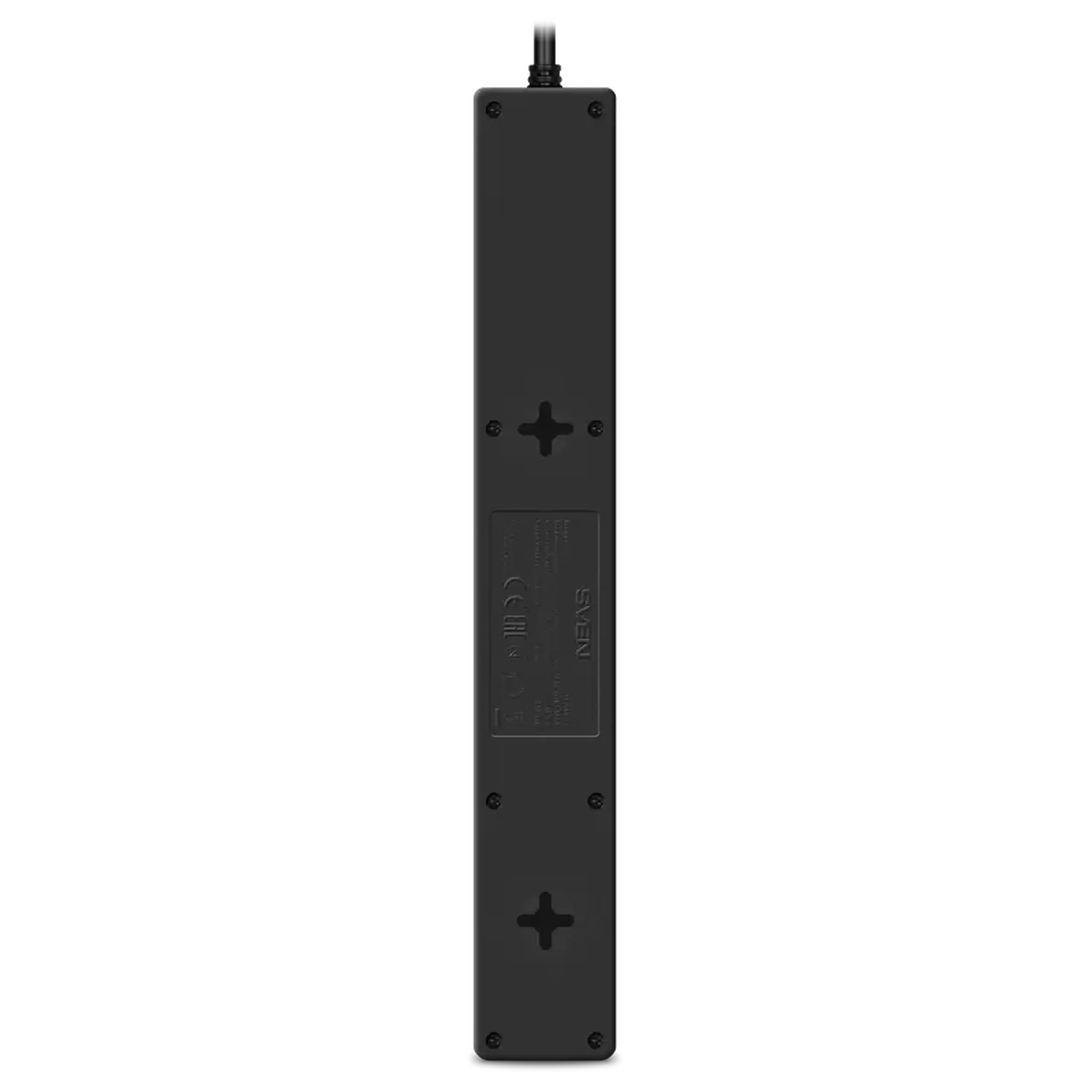 Prelungitor electric SVEN SF-06E-16, 6 Prize, 3m, Negru
