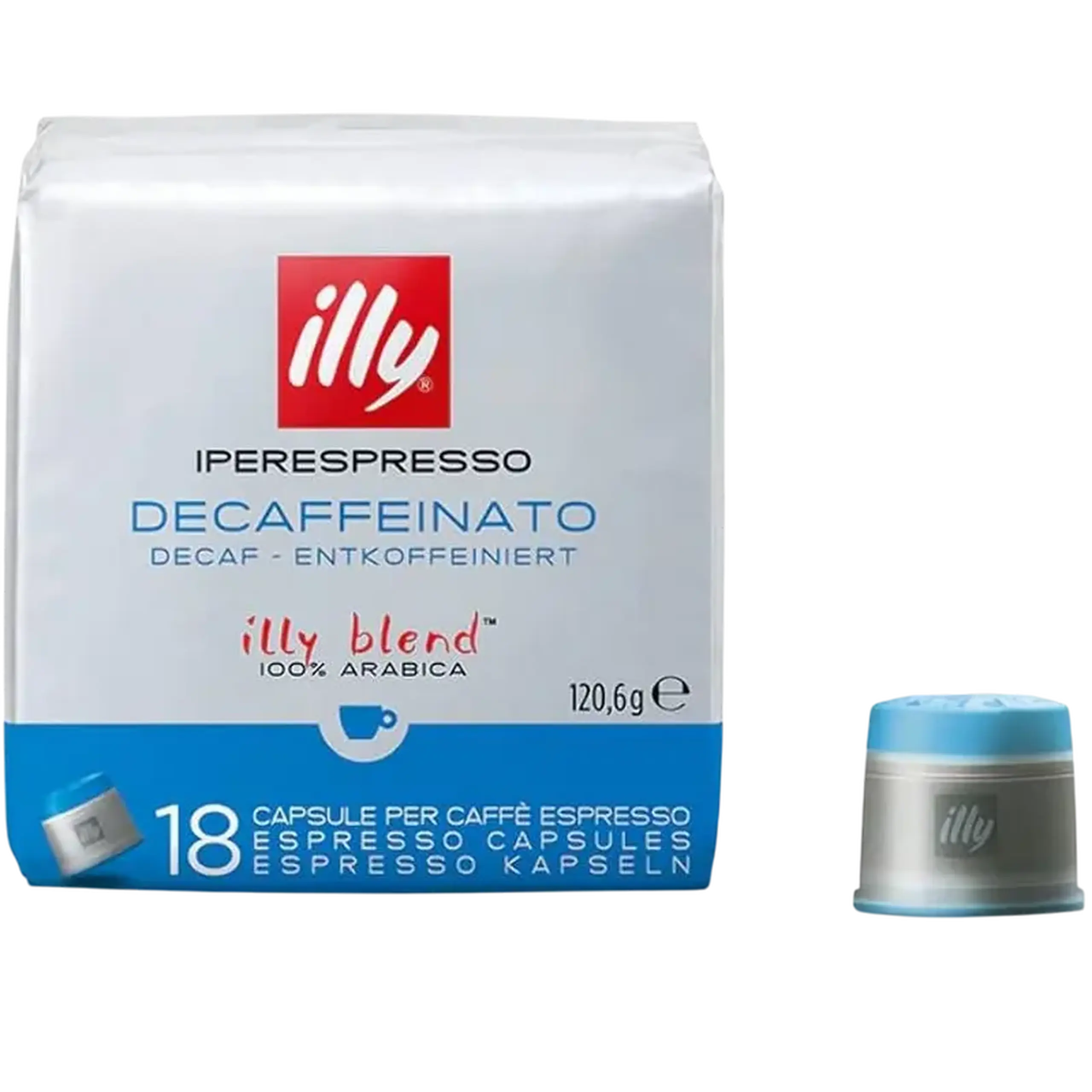 Cafea Illy Iperespresso Classico Decaffeinato, 18 buc