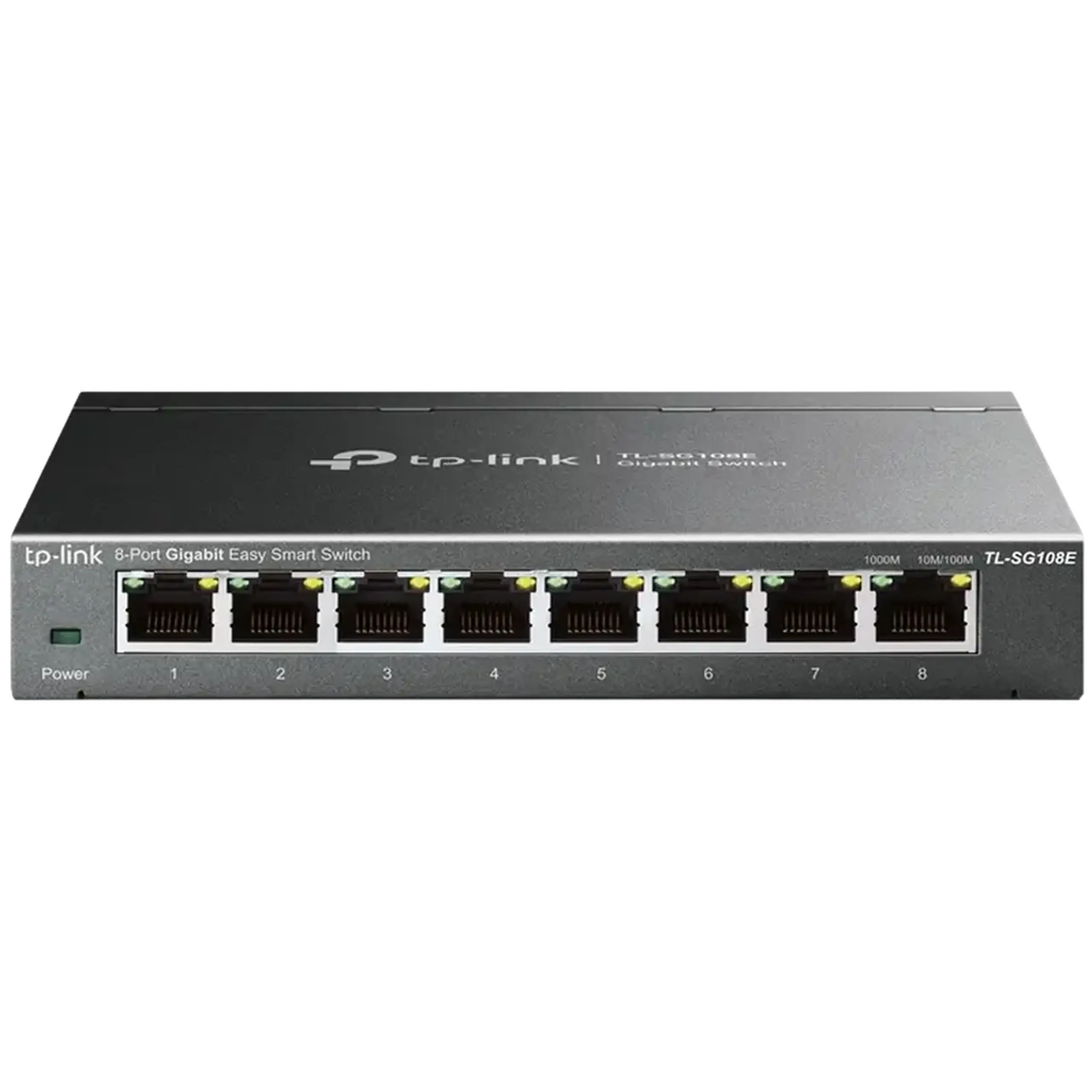 Switch de rețea TP-LINK TL-SG108E, 8x 10/100/1000 Mbps