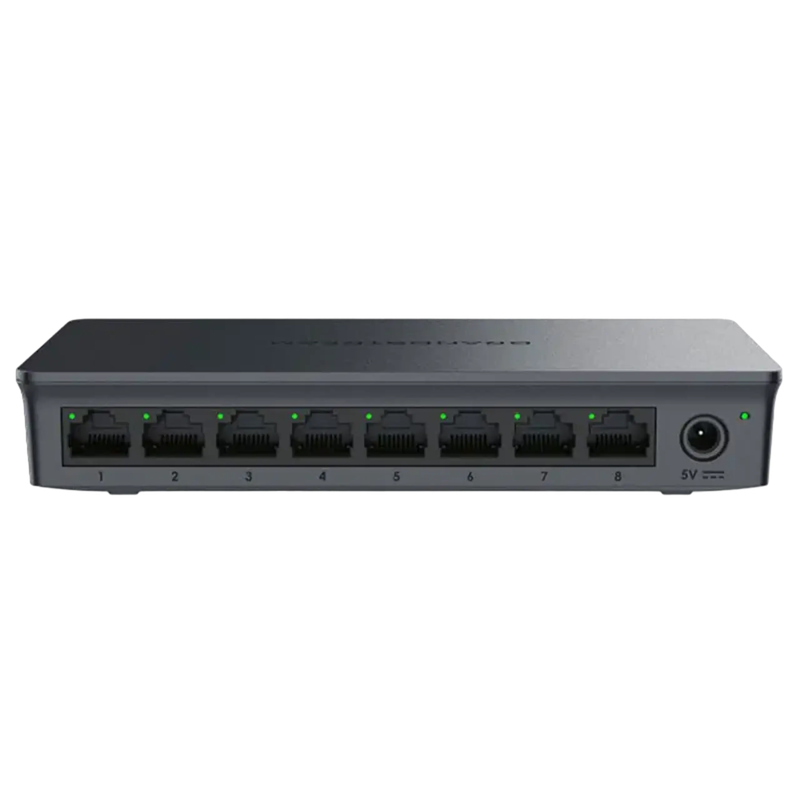 Switch de rețea Grandstream GWN7701, 8x 10/100/1000 Mbps