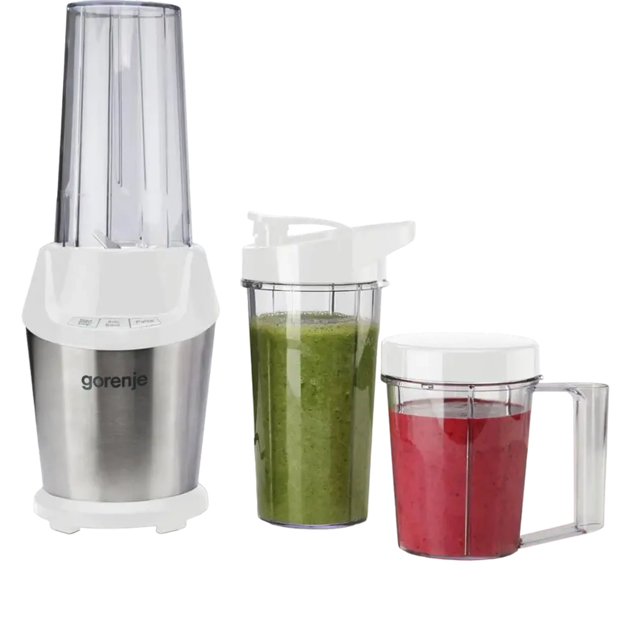 Blender staționar Gorenje BN1000E, Oțel Inoxidabil / Alb