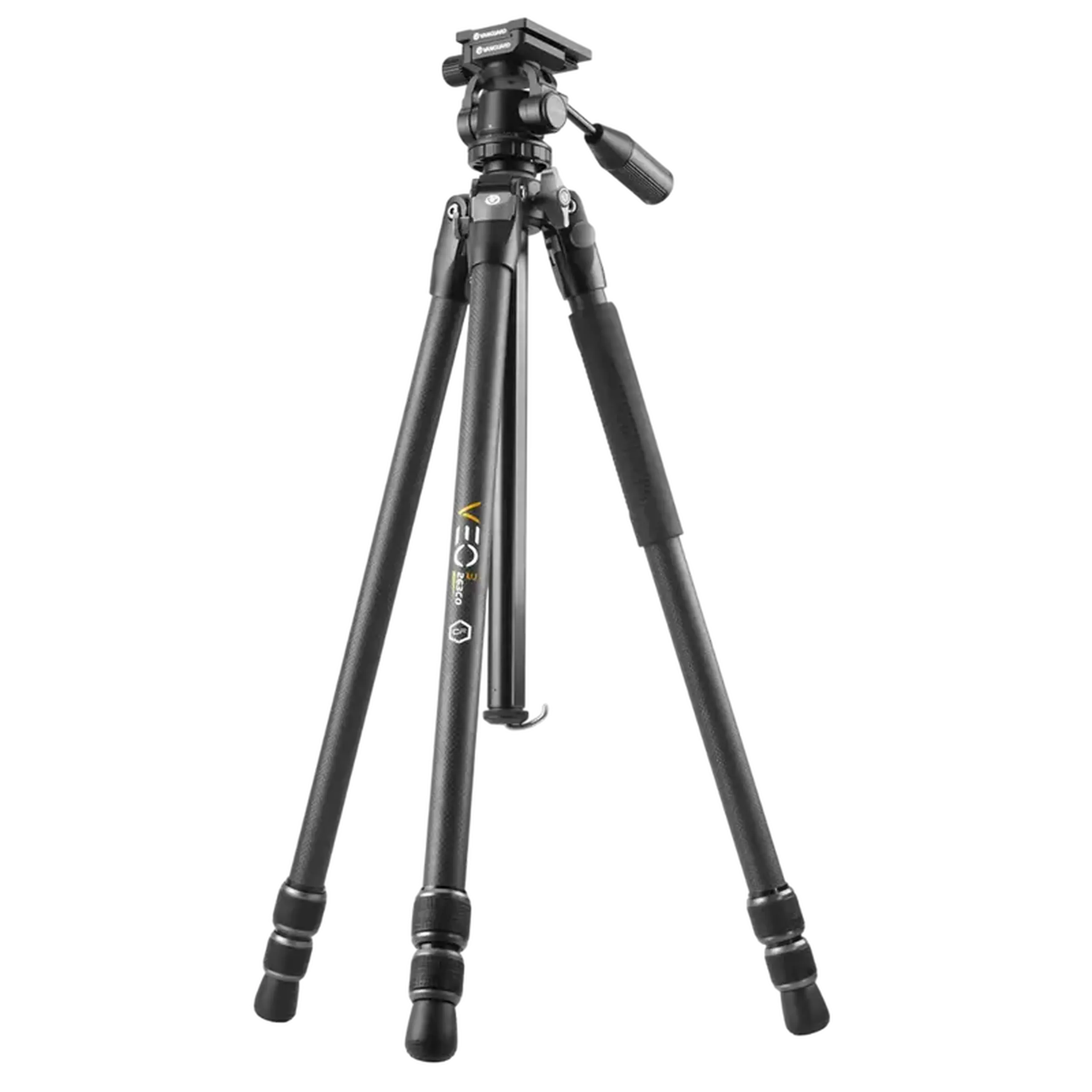 Tripied Video Vanguard VEO3 263CO, Сap video panoramic cu 2 căi, Negru