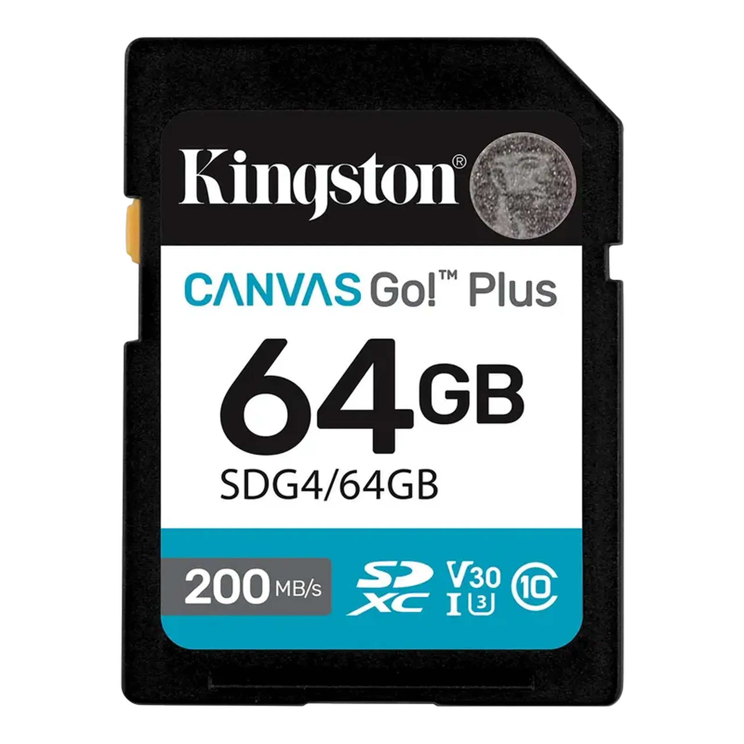 Card de Memorie Kingston Canvas Go! Plus, 64GB (SDG4/64GB)