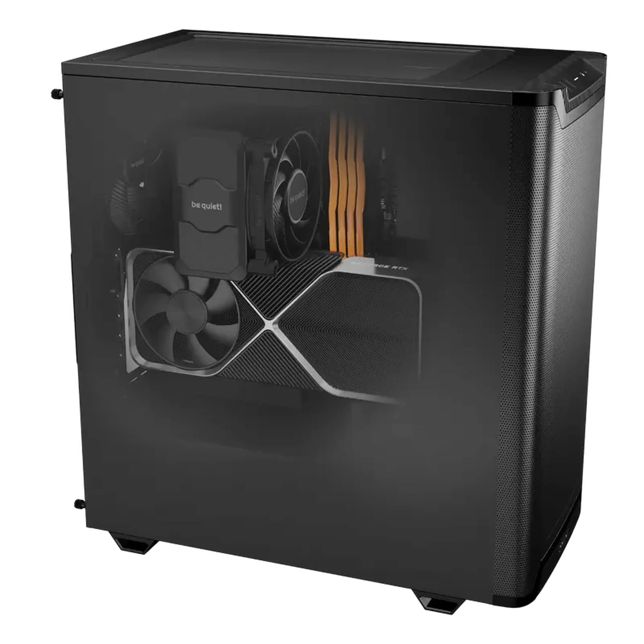Carcasă PC be quiet! Pure Base 501 Airflow, Midi-Tower, Fără PSU, Alb